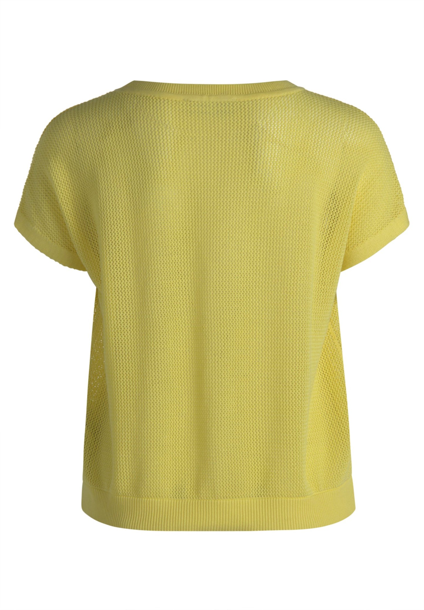 Lochstrick-Pullover (Limelight)