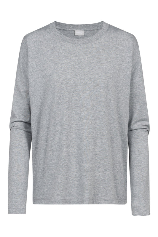 T-shirt long sleeve (Grey Melange)