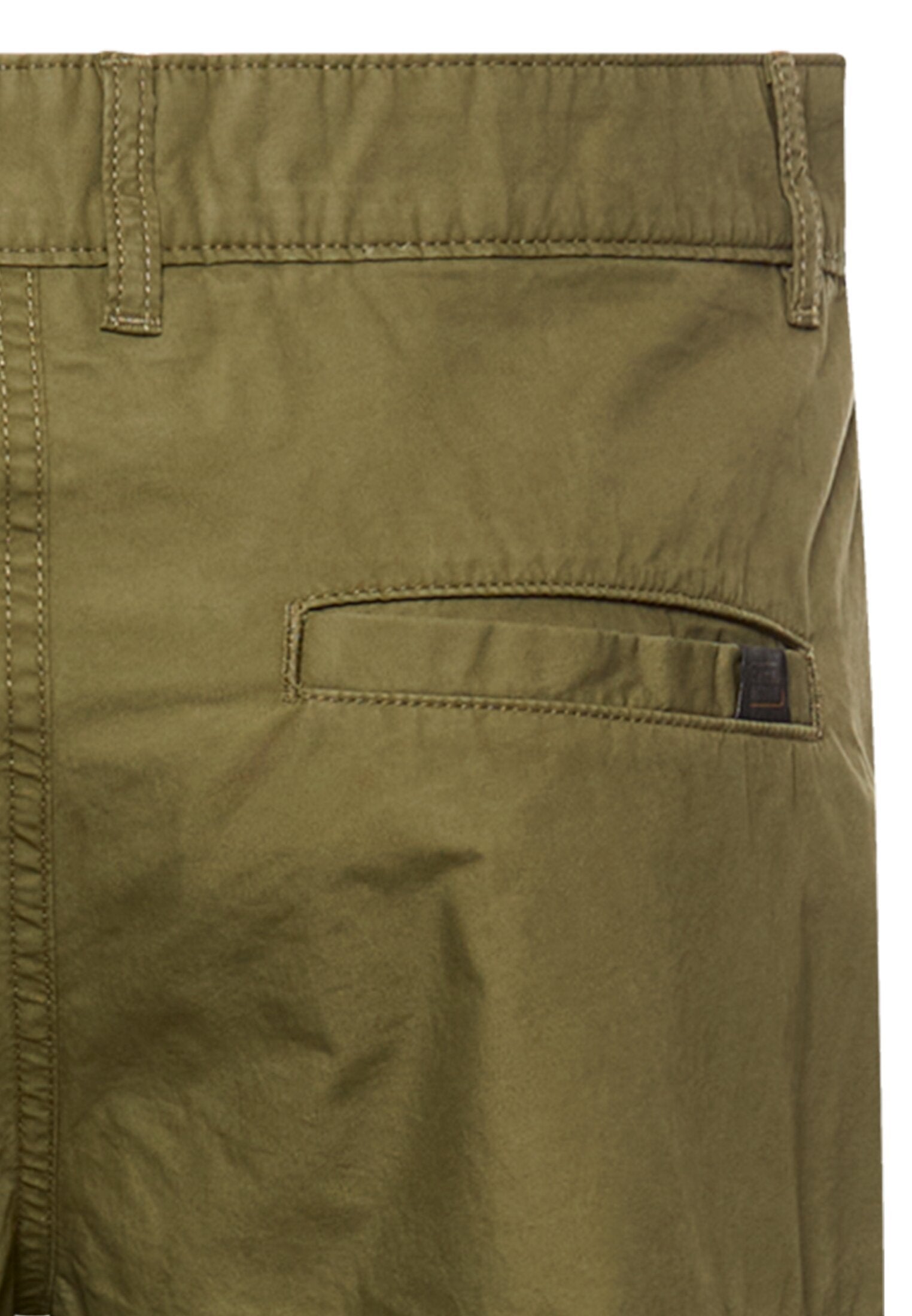 Cargo-Shorts aus reiner Baumwolle (Deep Olive)
