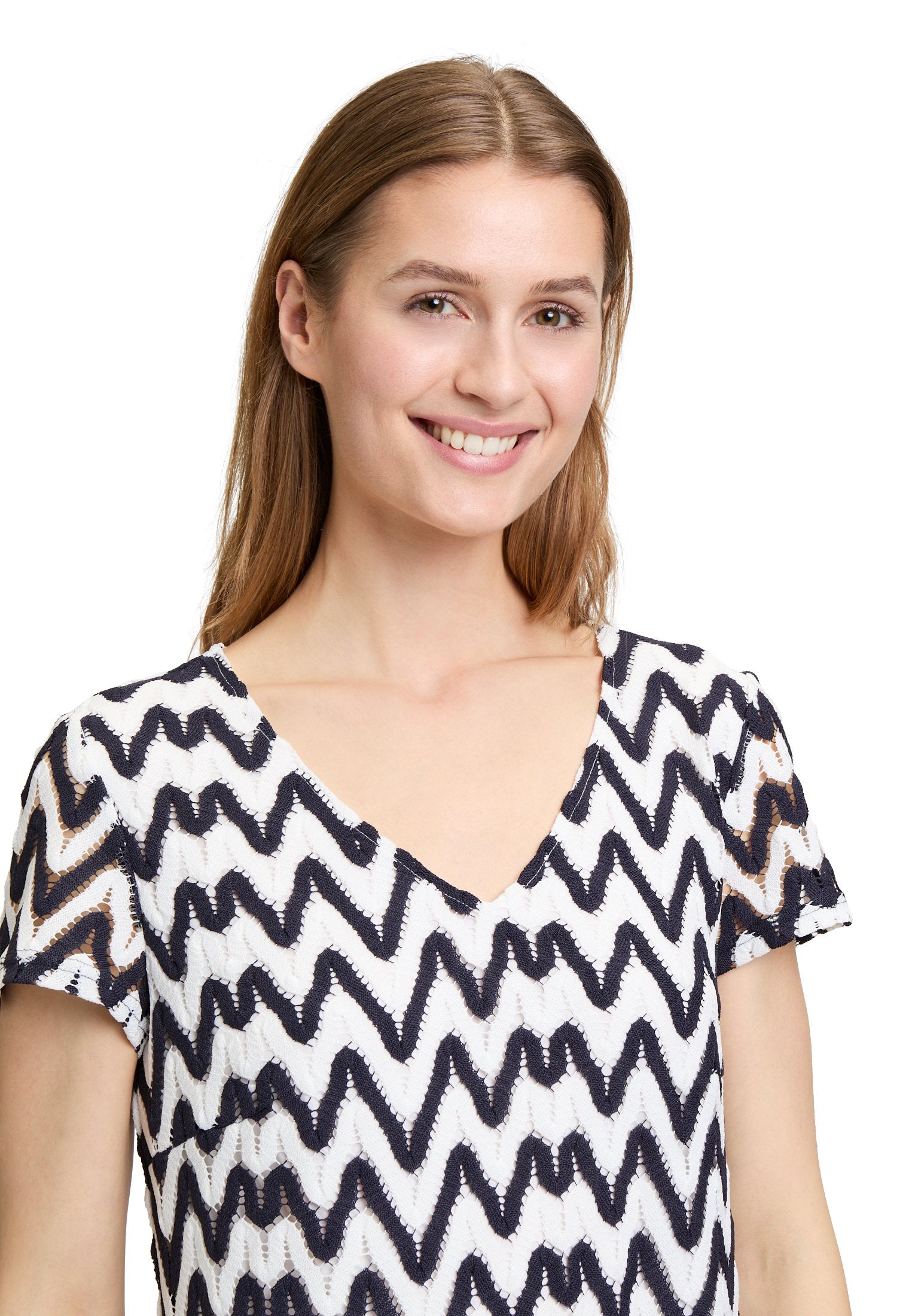 Sommerkleid (Dark Blue/cream)