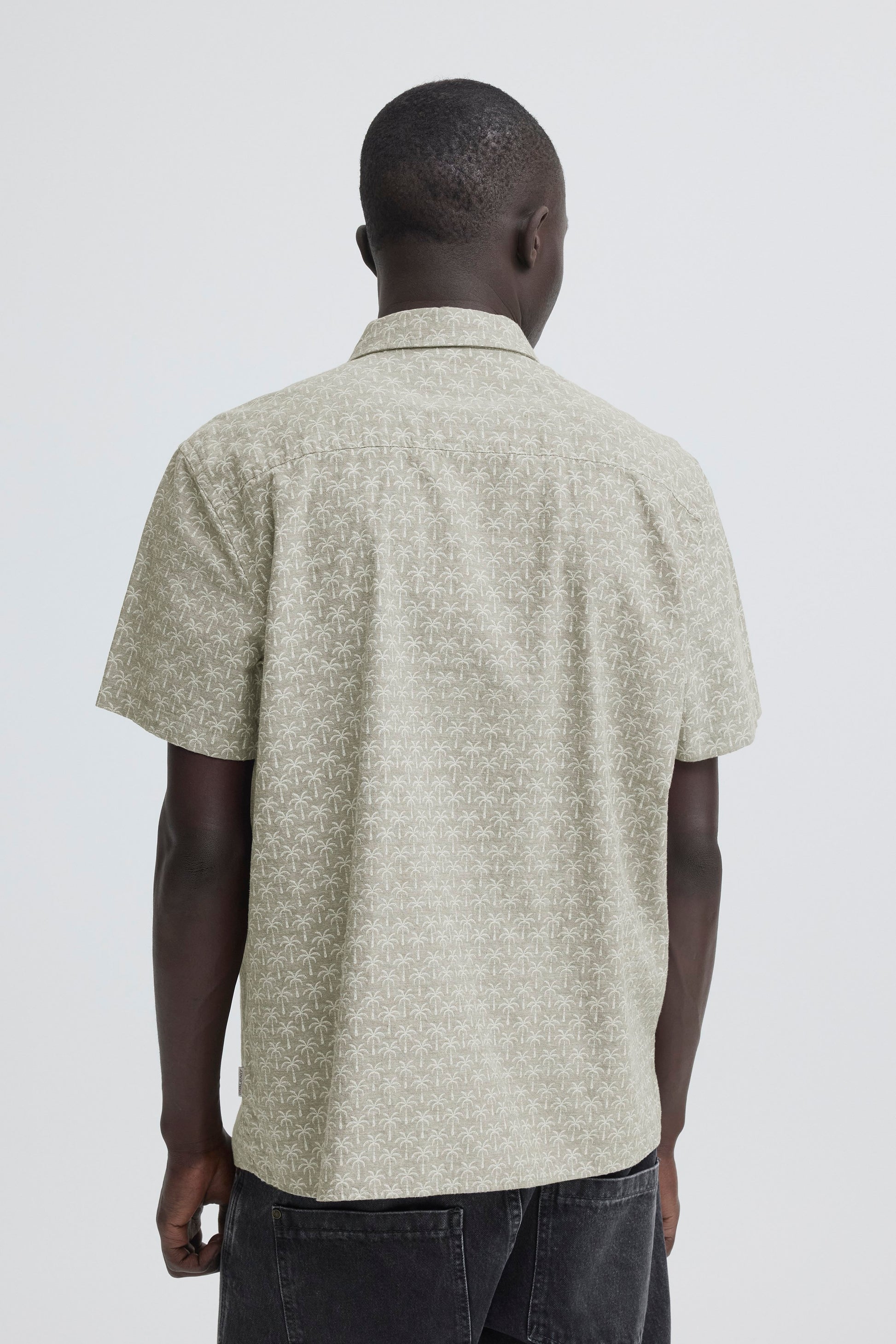 Bhaban Shirt Print (Dusty Oliv)