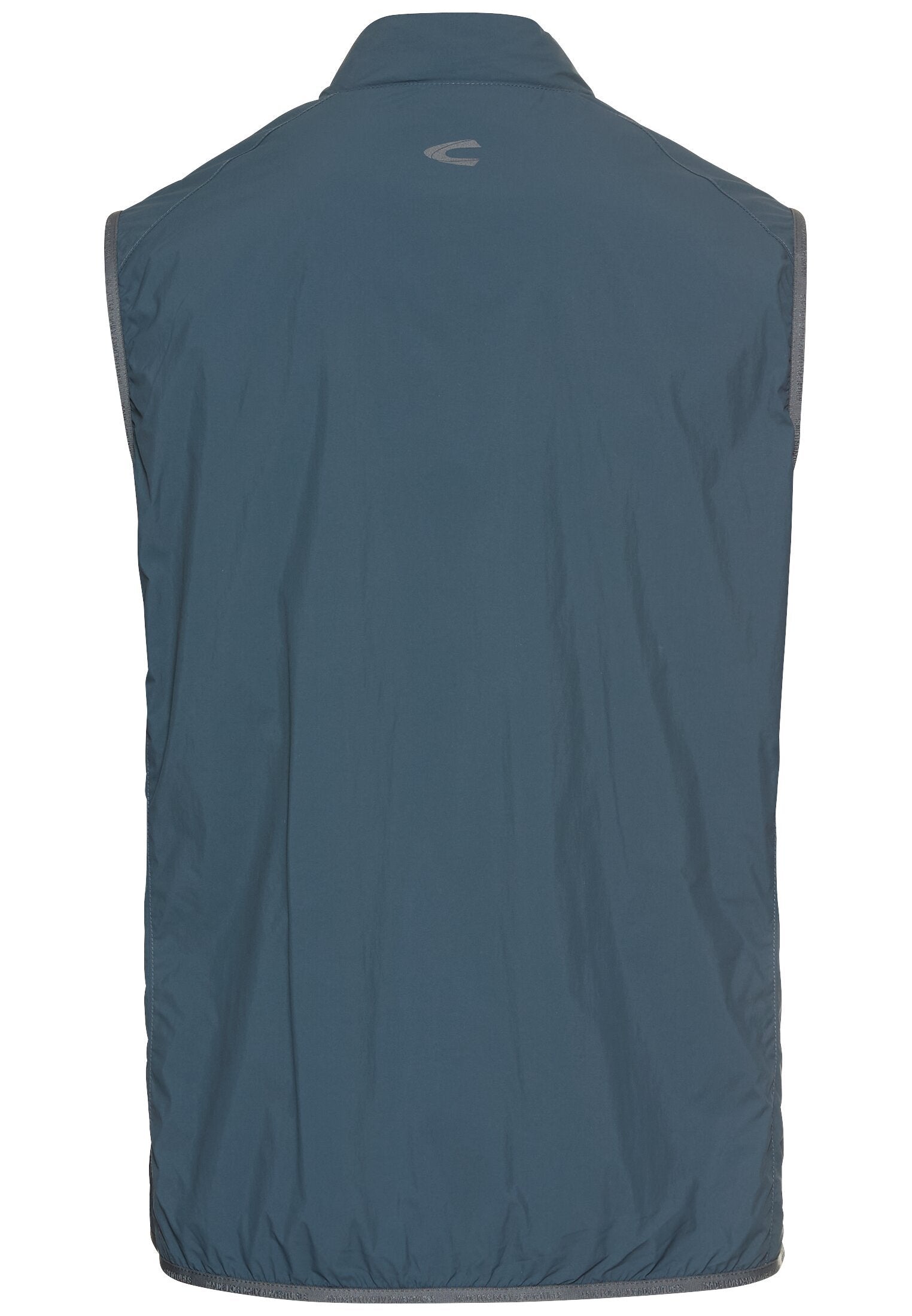 Leichte einrollbare Weste mit Funktionstaschen (Tinted Blue)
