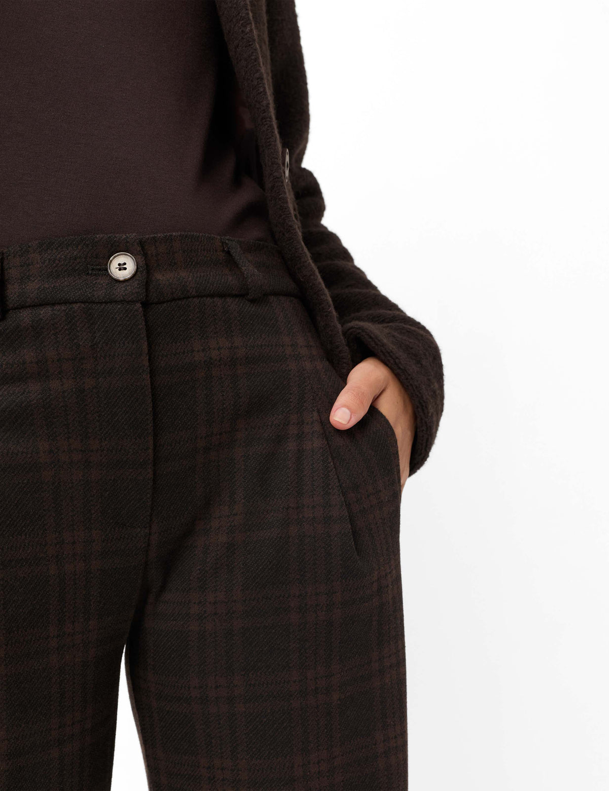 Style Peggy Flared (Marrone)