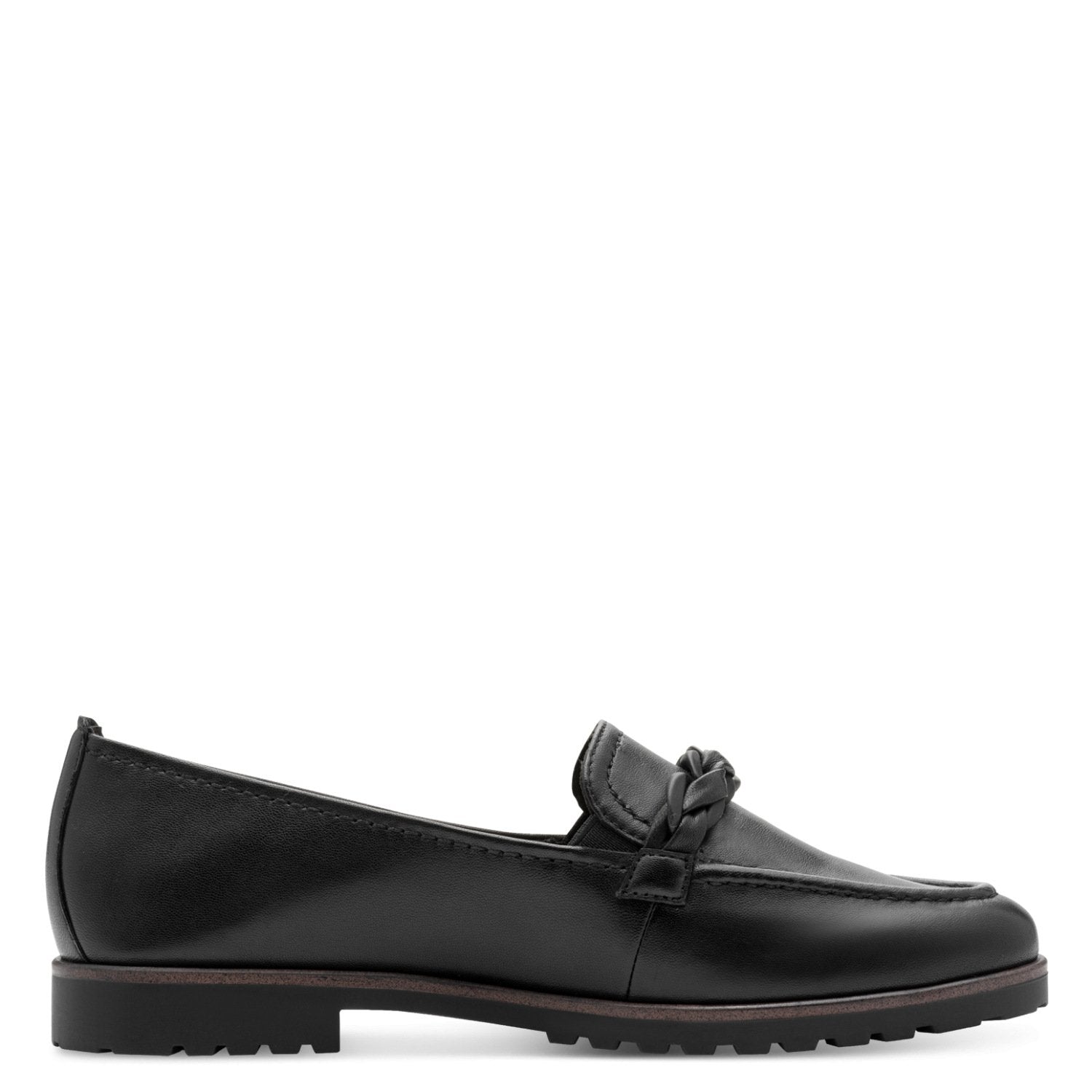Slipper (Black Leather)