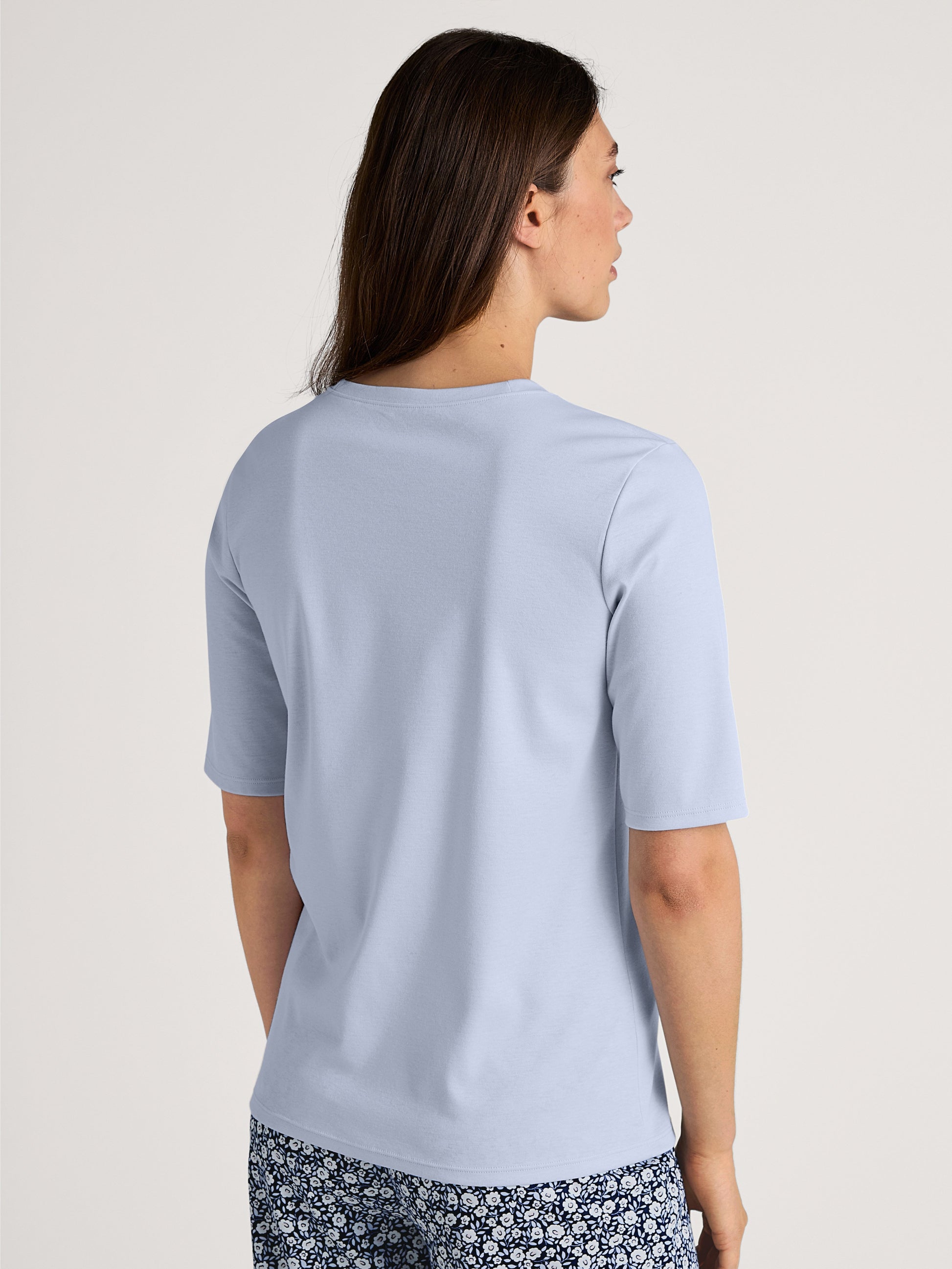 WOMEN Shirt short-sleeve (Harmony Blue)