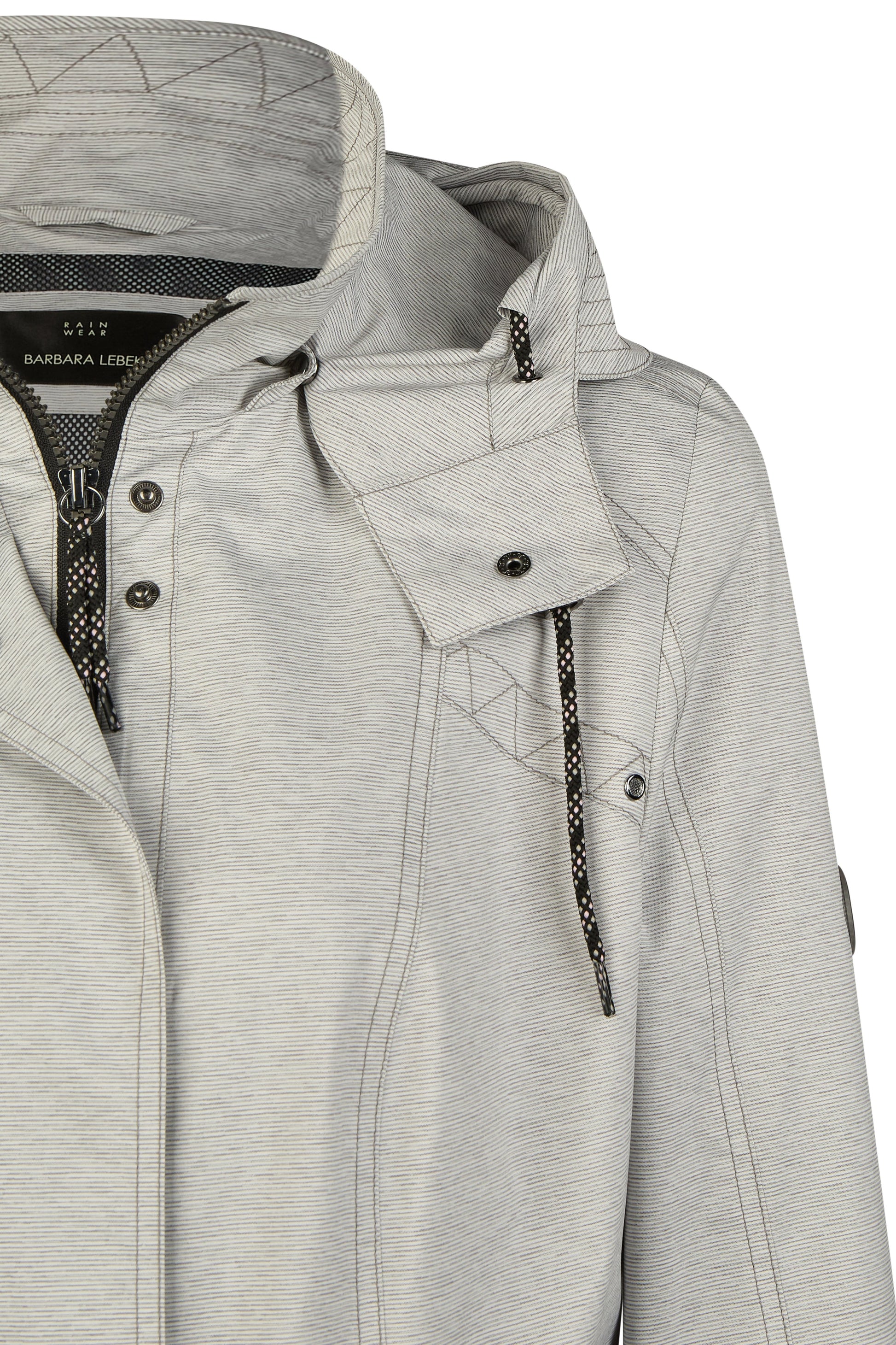 Funktionsjacke mit Kapuze (Graphite)