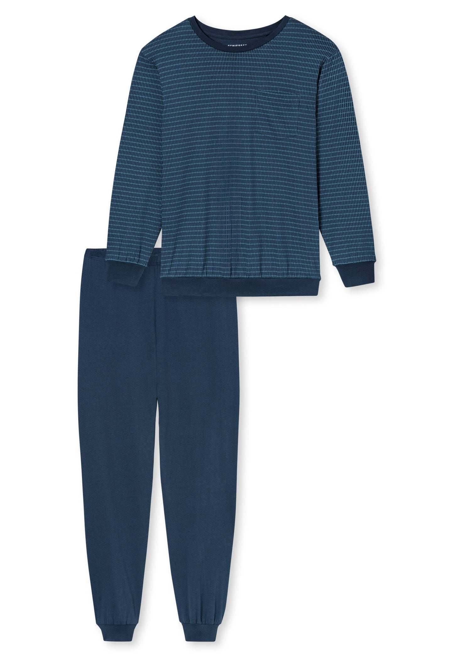 Schlafanzug lang (Deep Blue)