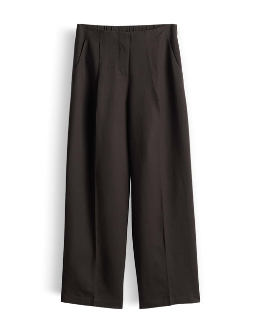 Cisilia linen (Dark Truffle)