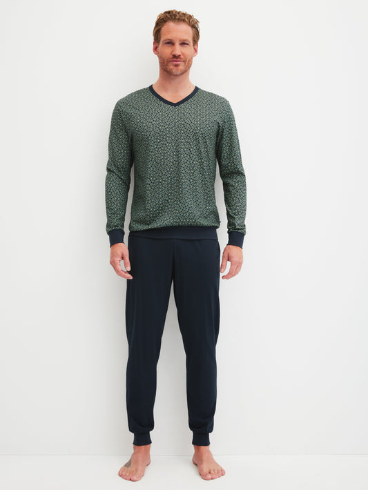 MEN Pyjamas with cuff (Dark Glen)