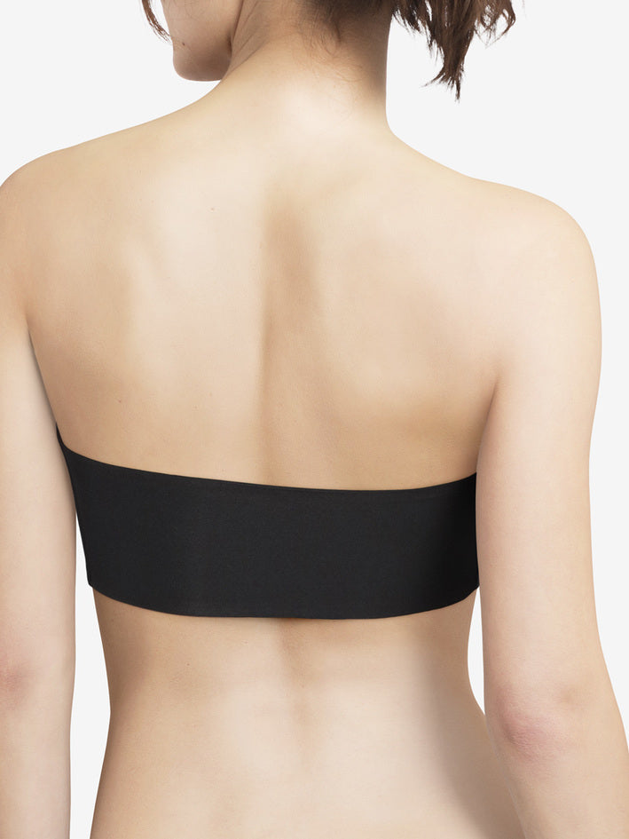 SOFTSTRETCH Bandeau mit Soft Cups (Schwarz)