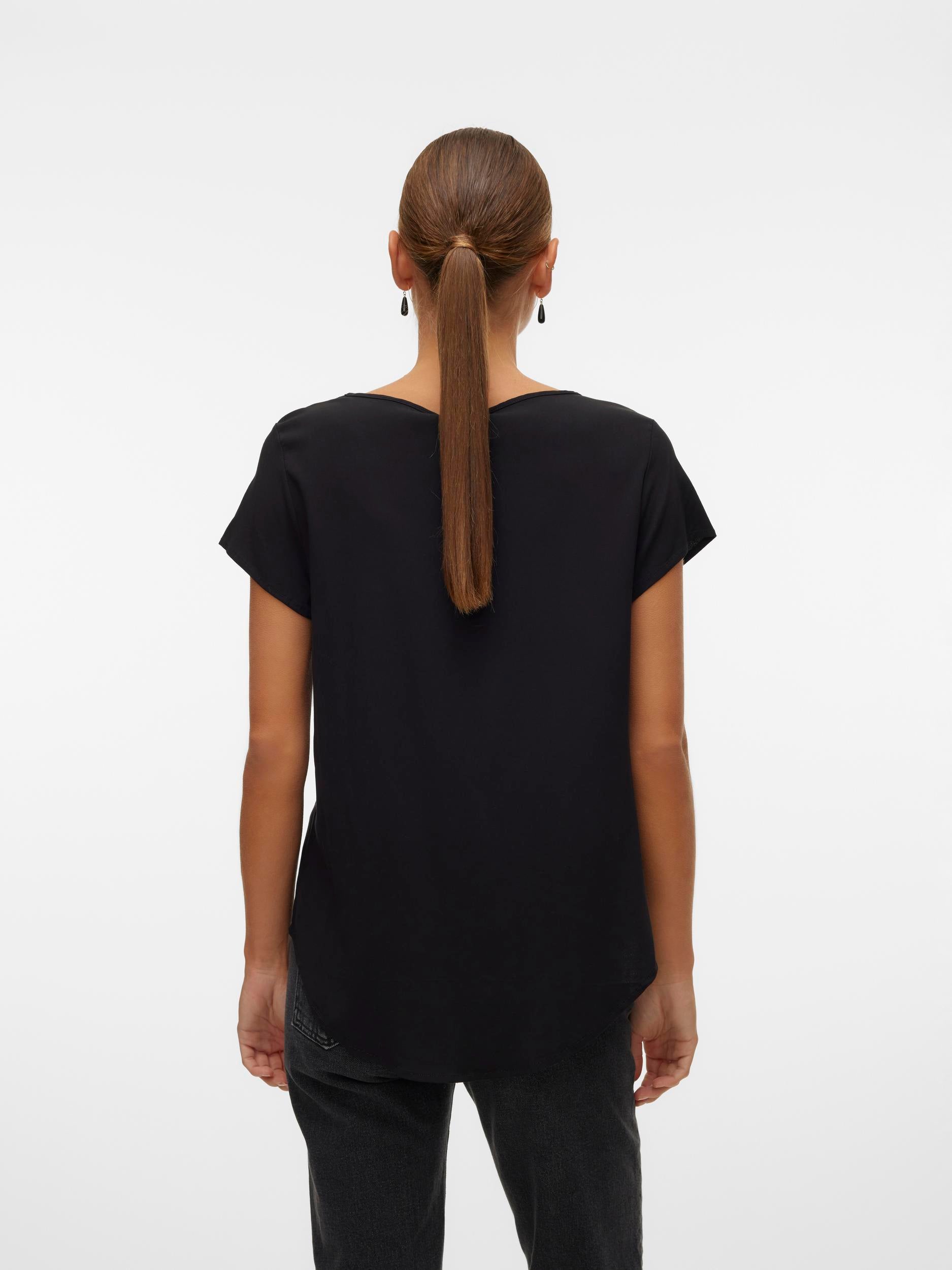 Vmbella Ss Top Wvn Ga Noos (Black)