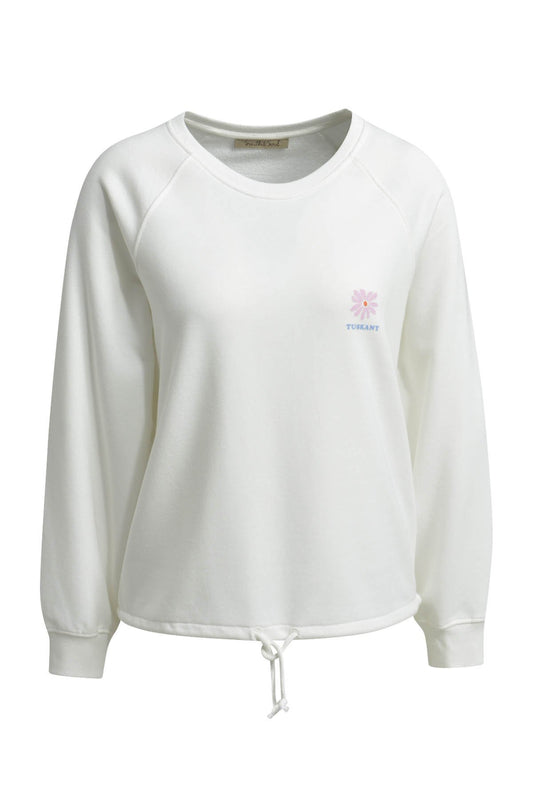 Sweatshirt Table Book Print (Offwhite)