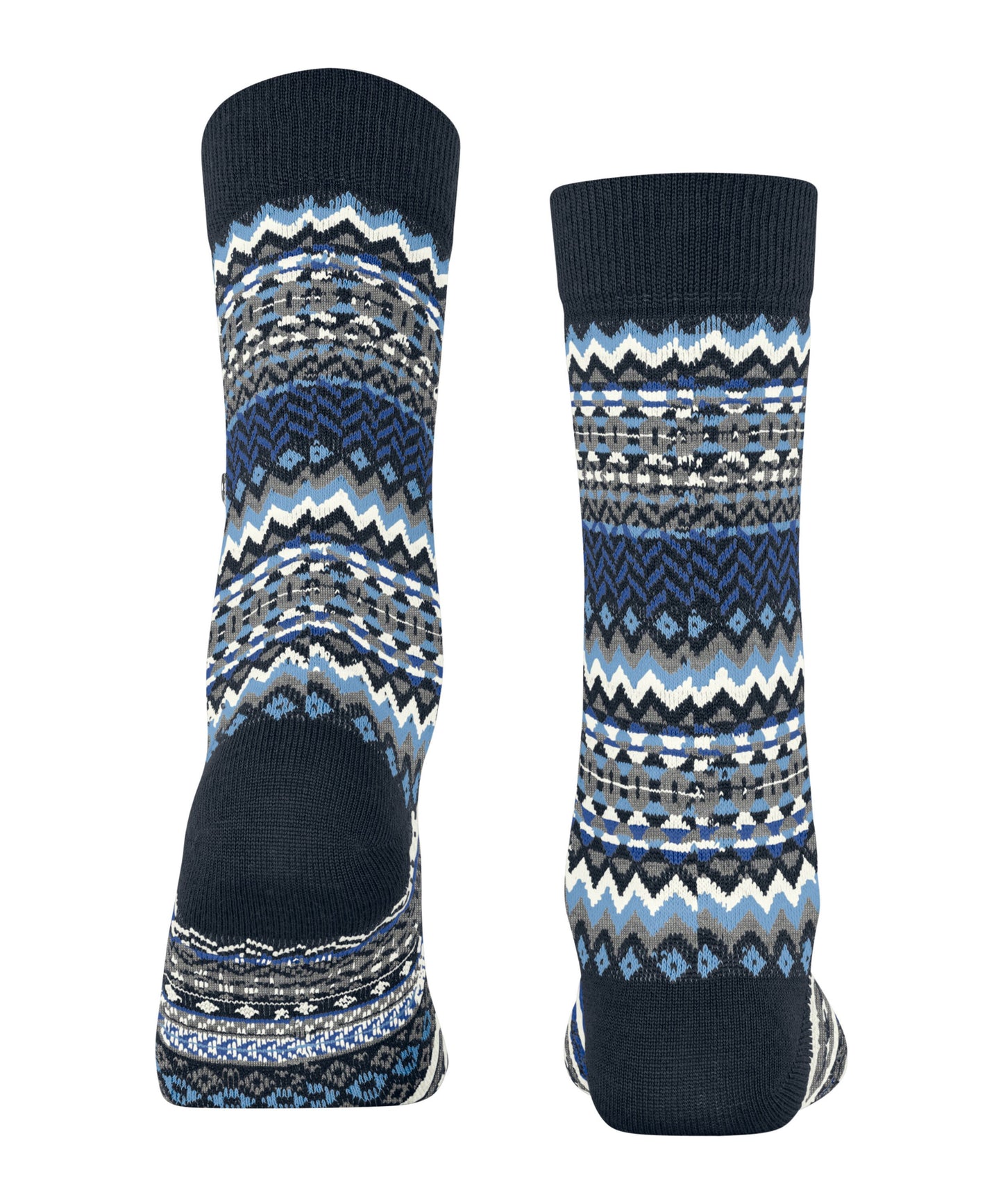 Burlington Fair Isle Damen (Marine)