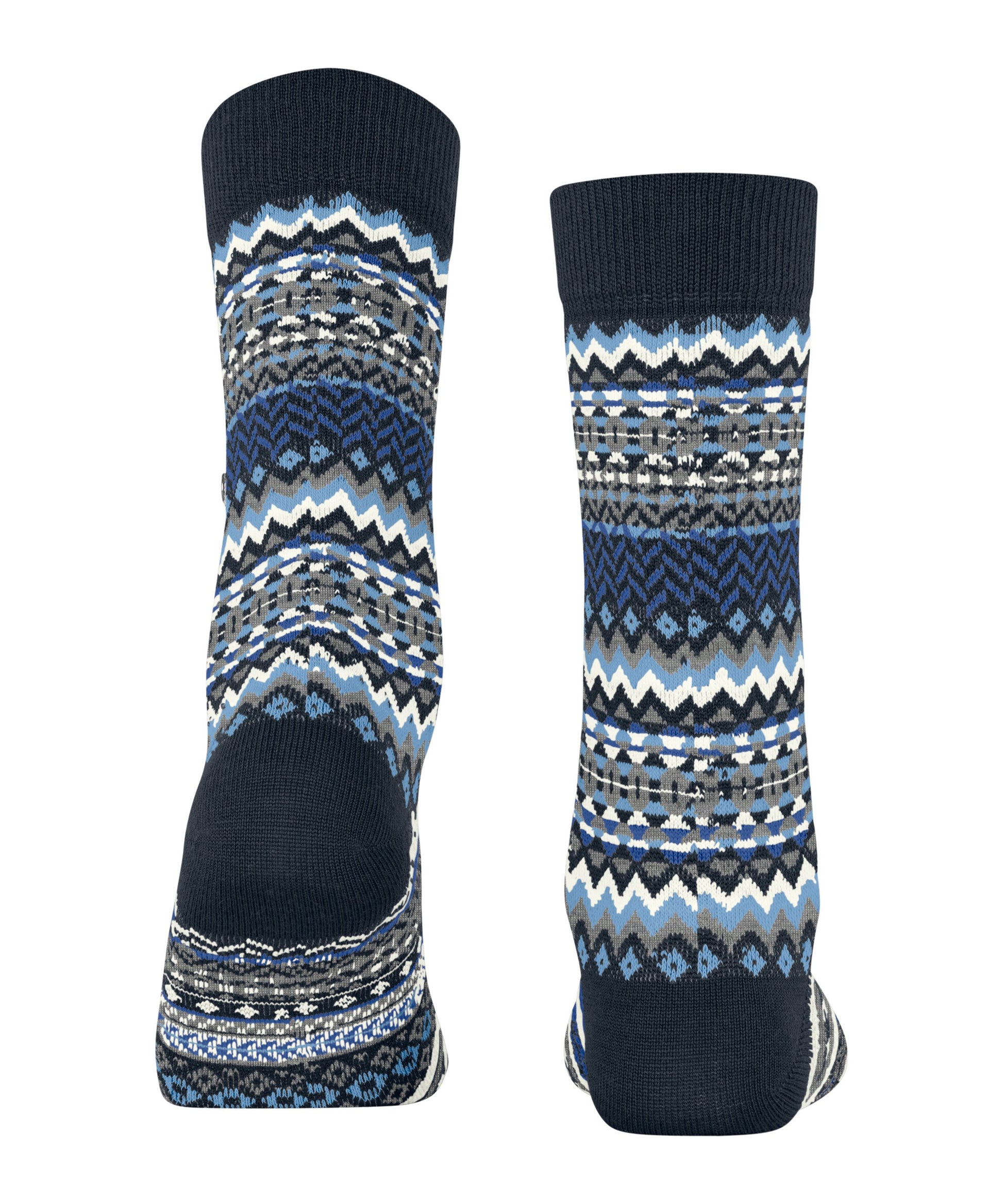 Burlington Fair Isle Damen (Marine)