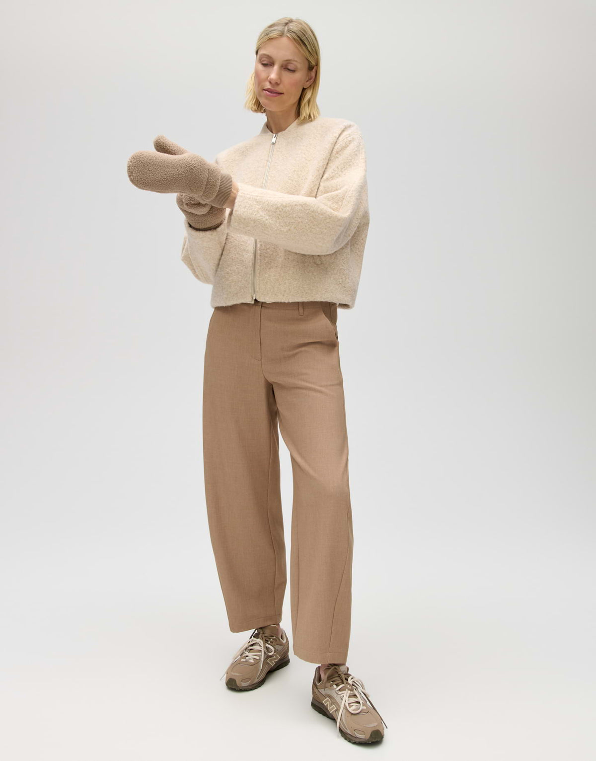 Akadie gloves (Light Mocca)