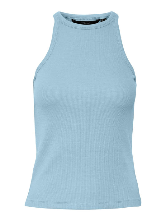 Vmchloe Short Tank Top Ga Jrs Noos (Cool Blue)