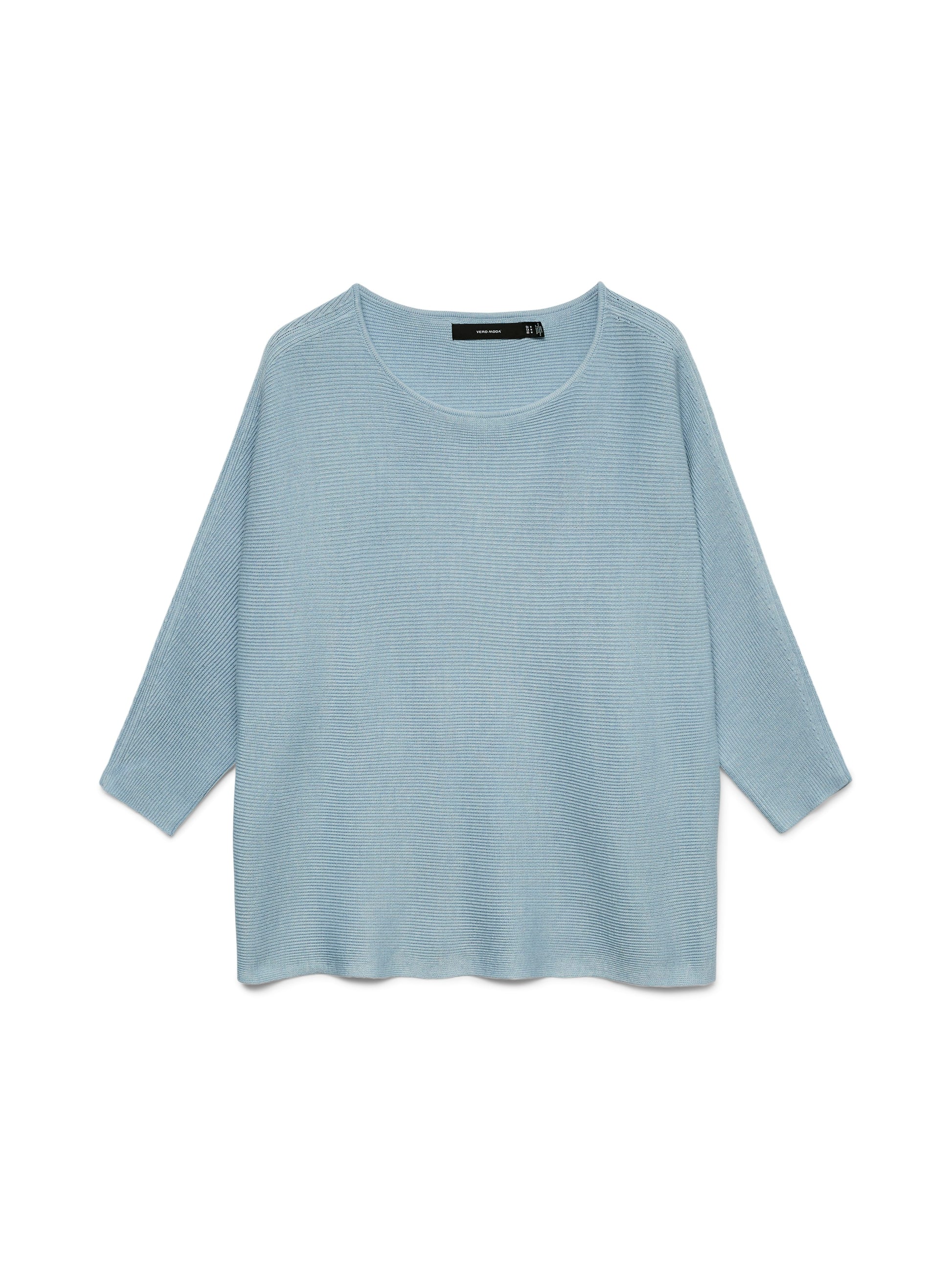 Vmnora 3/4 Boatneck Blouse Noos (Cashmere Blue)
