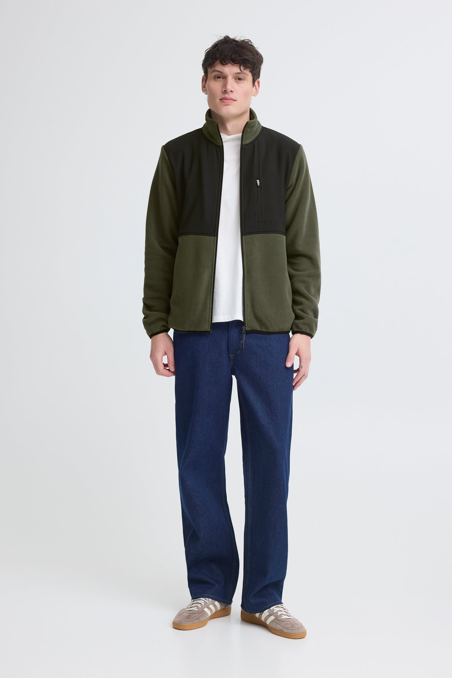 Bhmario Fleece-tech Zp Card (Forest Night)