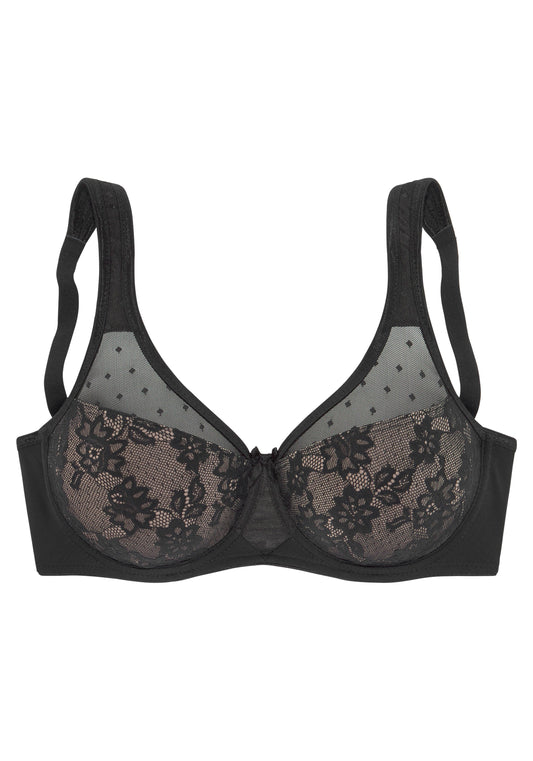 NUANCE Minimizer bra (Black-nougat)