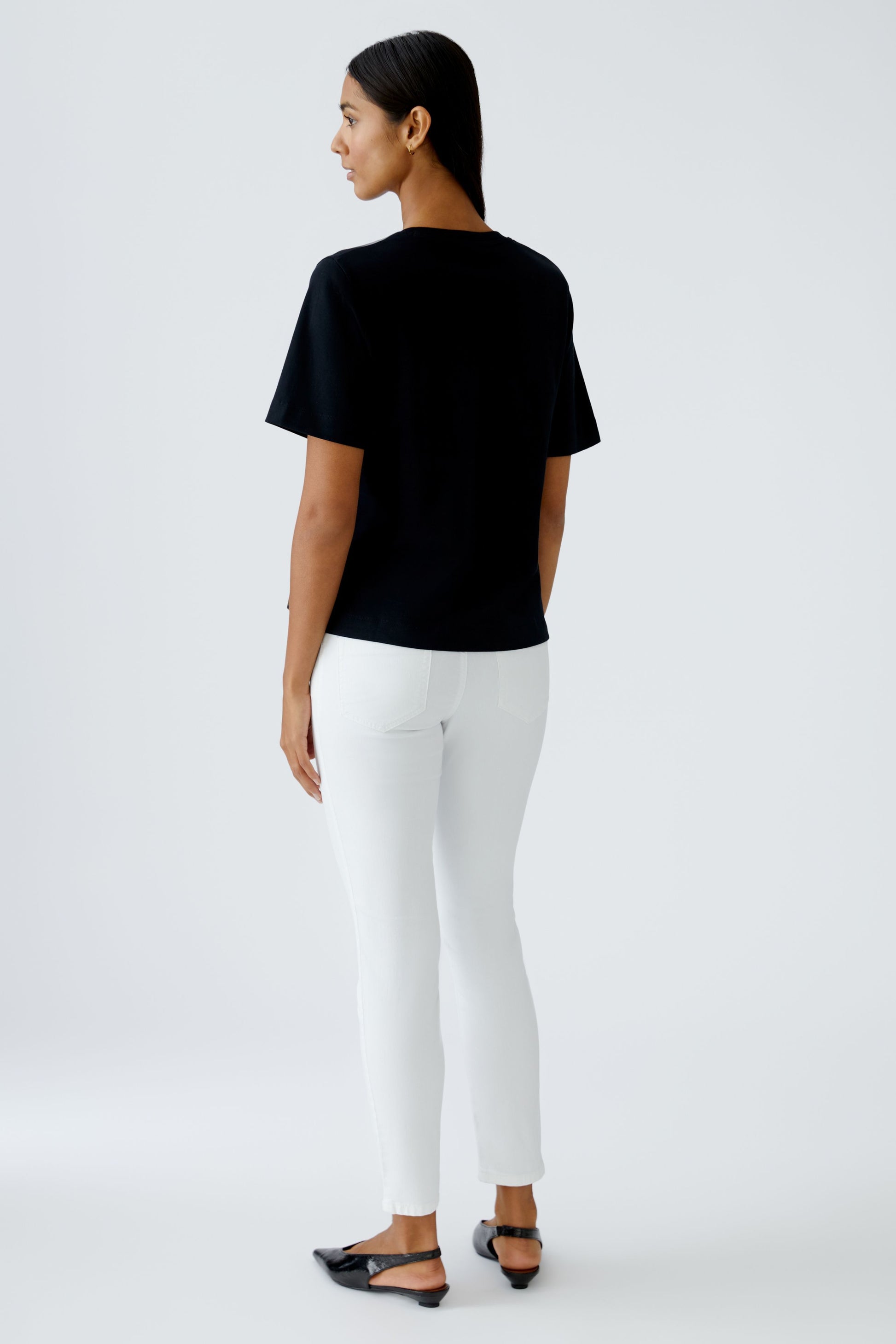 SVEHA T-Shirt reine Baumwolle (Black)