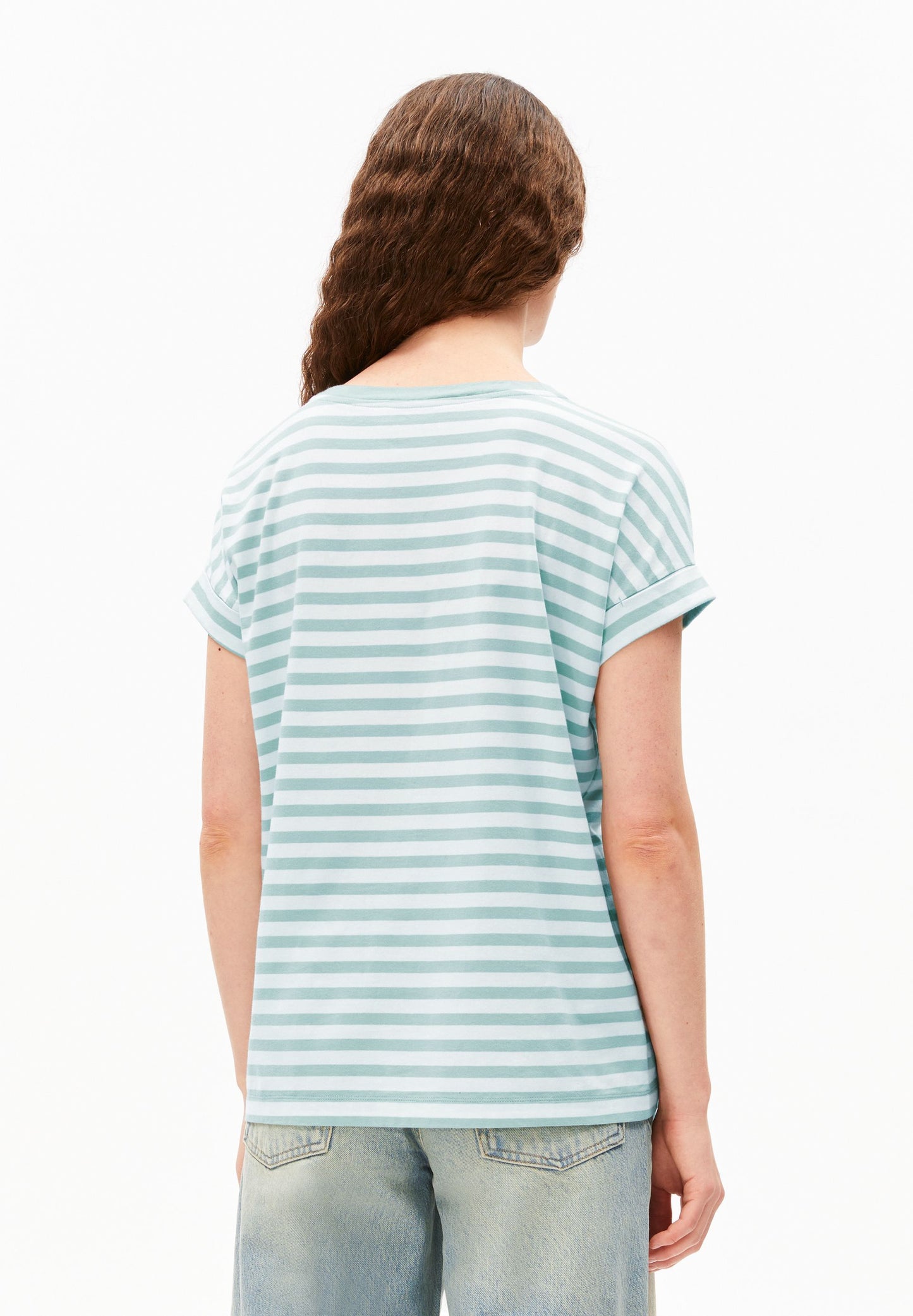 Idaara Stripe T-shirt (White-foam)
