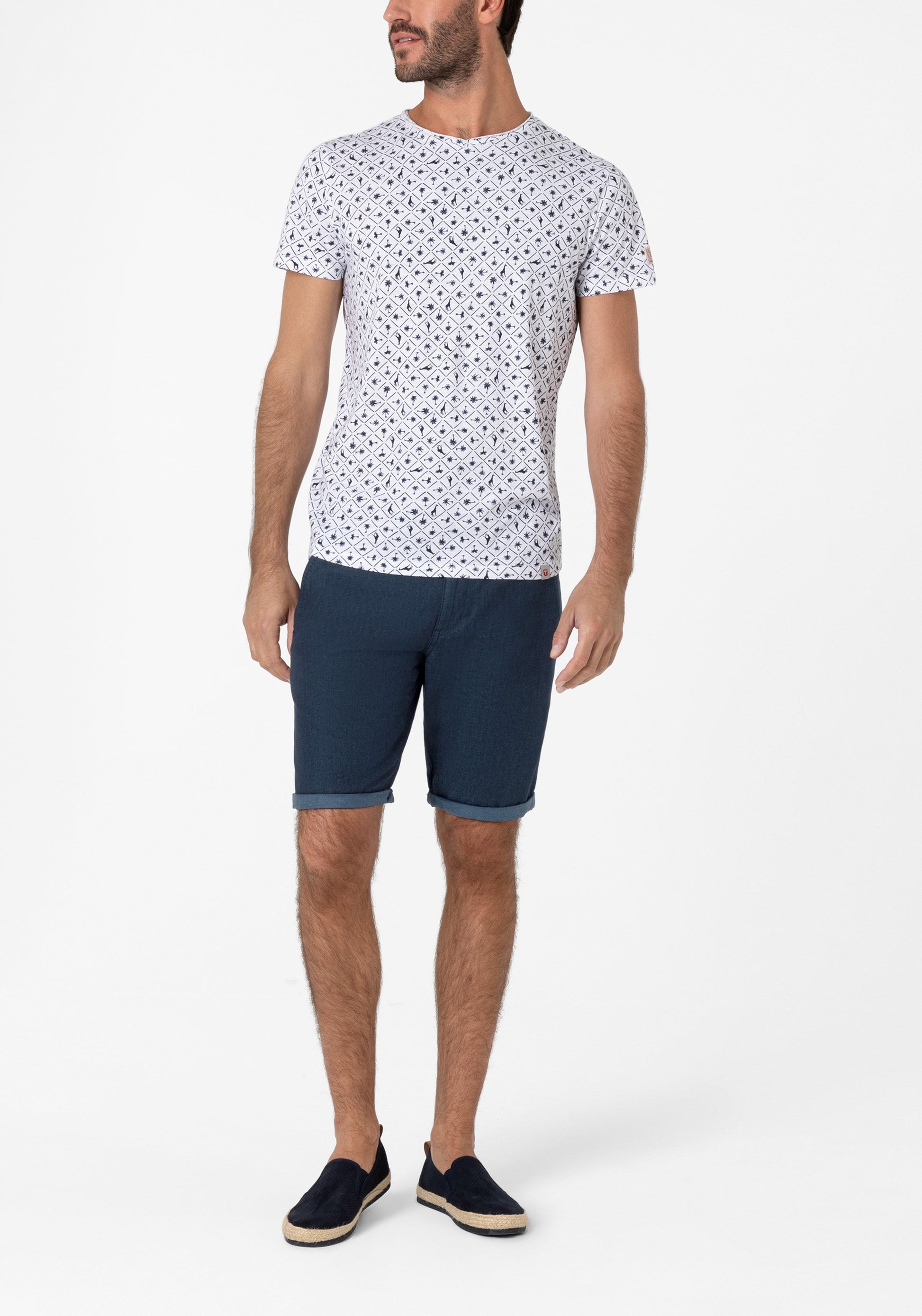 Slim JannoTZ Short (Dark Blue)