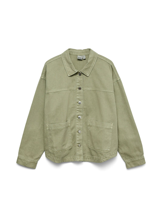 Vmjamie Ls Denim Shacket Mix Ga Noos (Laurel Wre)
