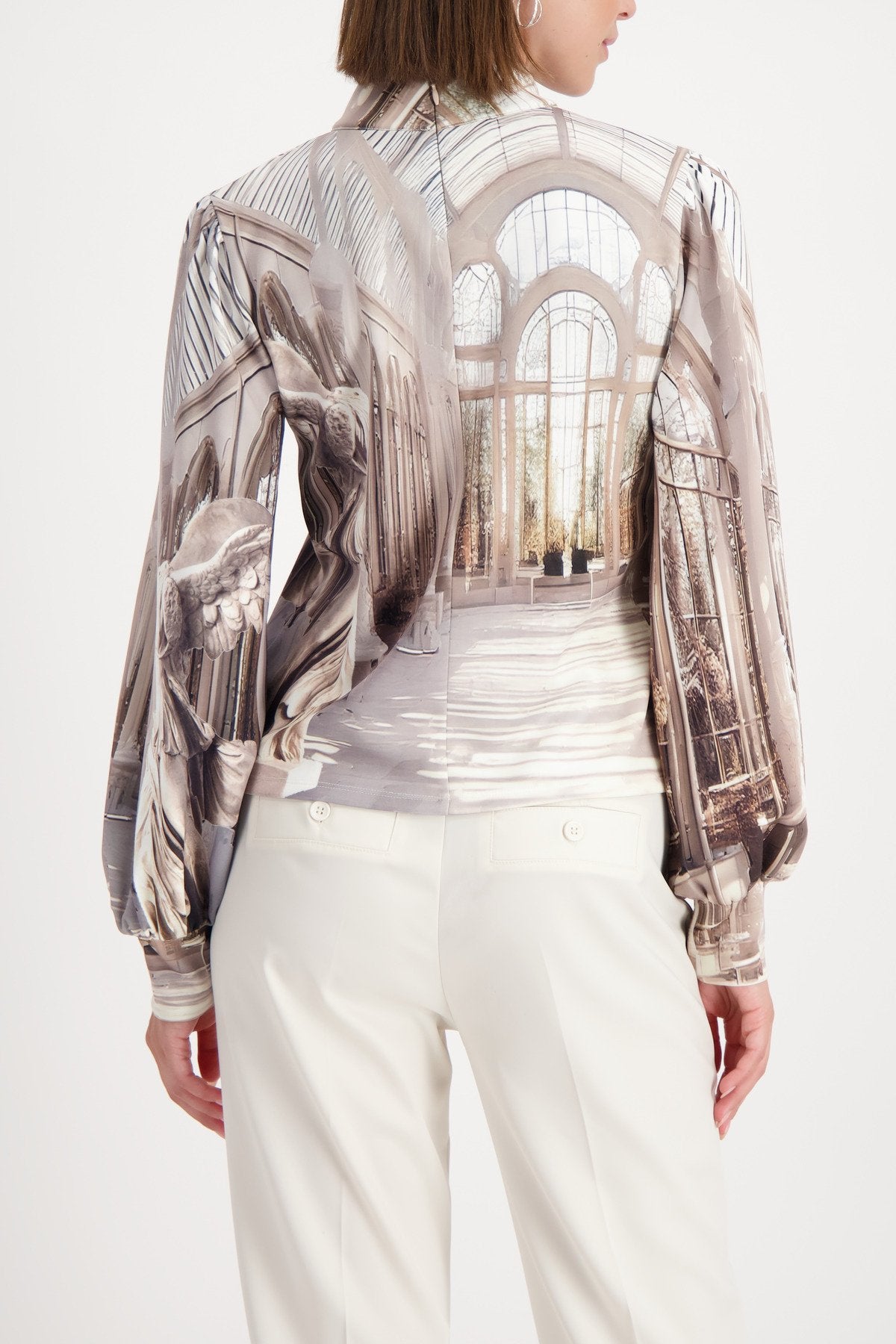 Sweatshirt (Almond Gemustert)