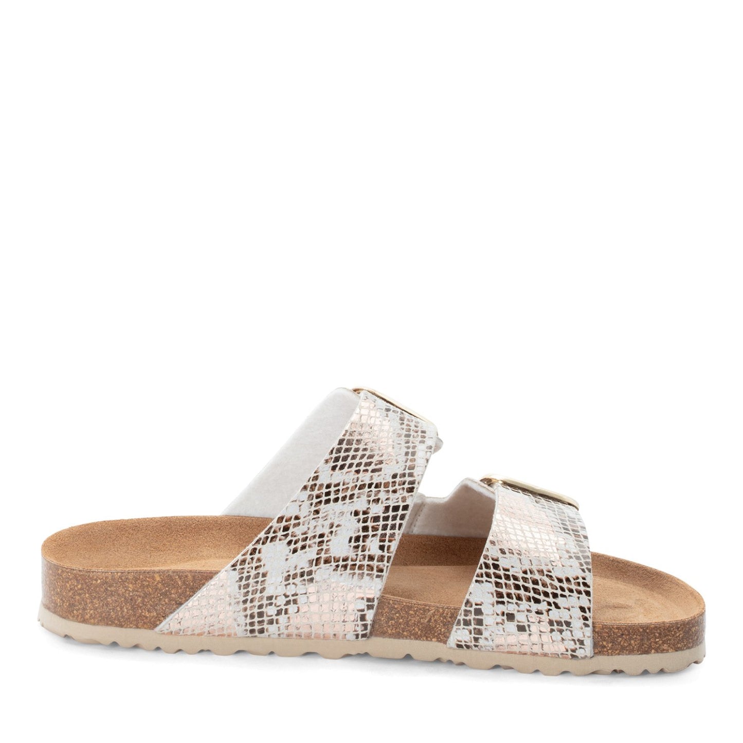 Pantolette (Beige/snake)