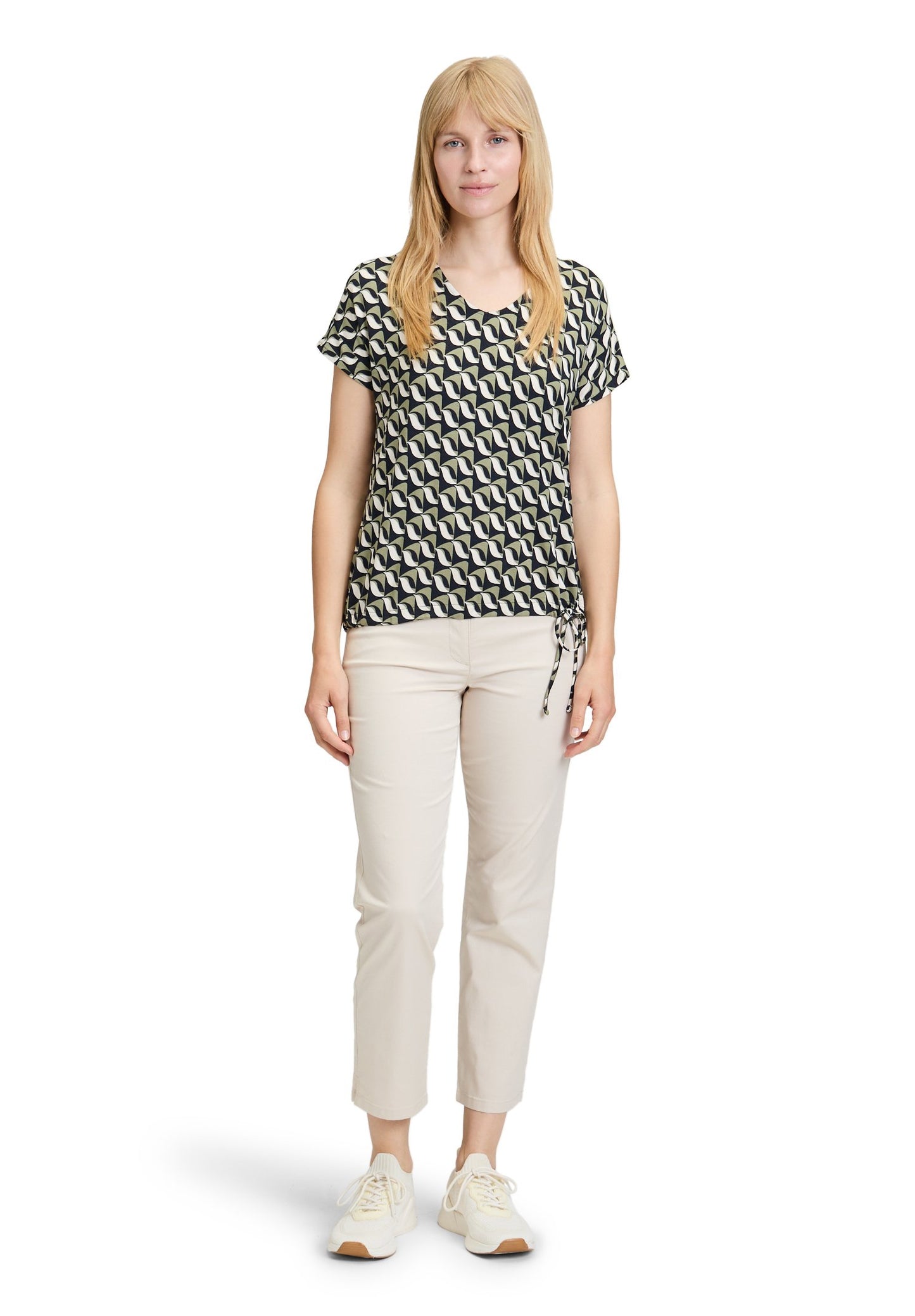 Printshirt (Dark Blue/green)