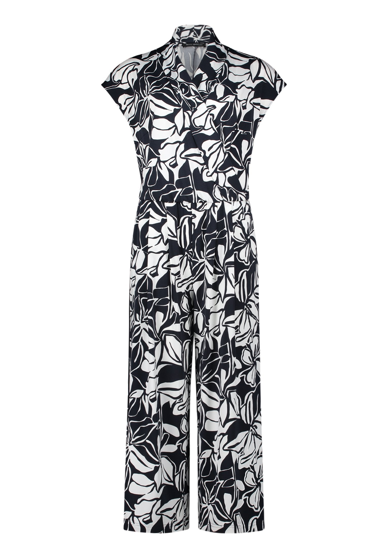 Jumpsuit (Dark Blue/cream)