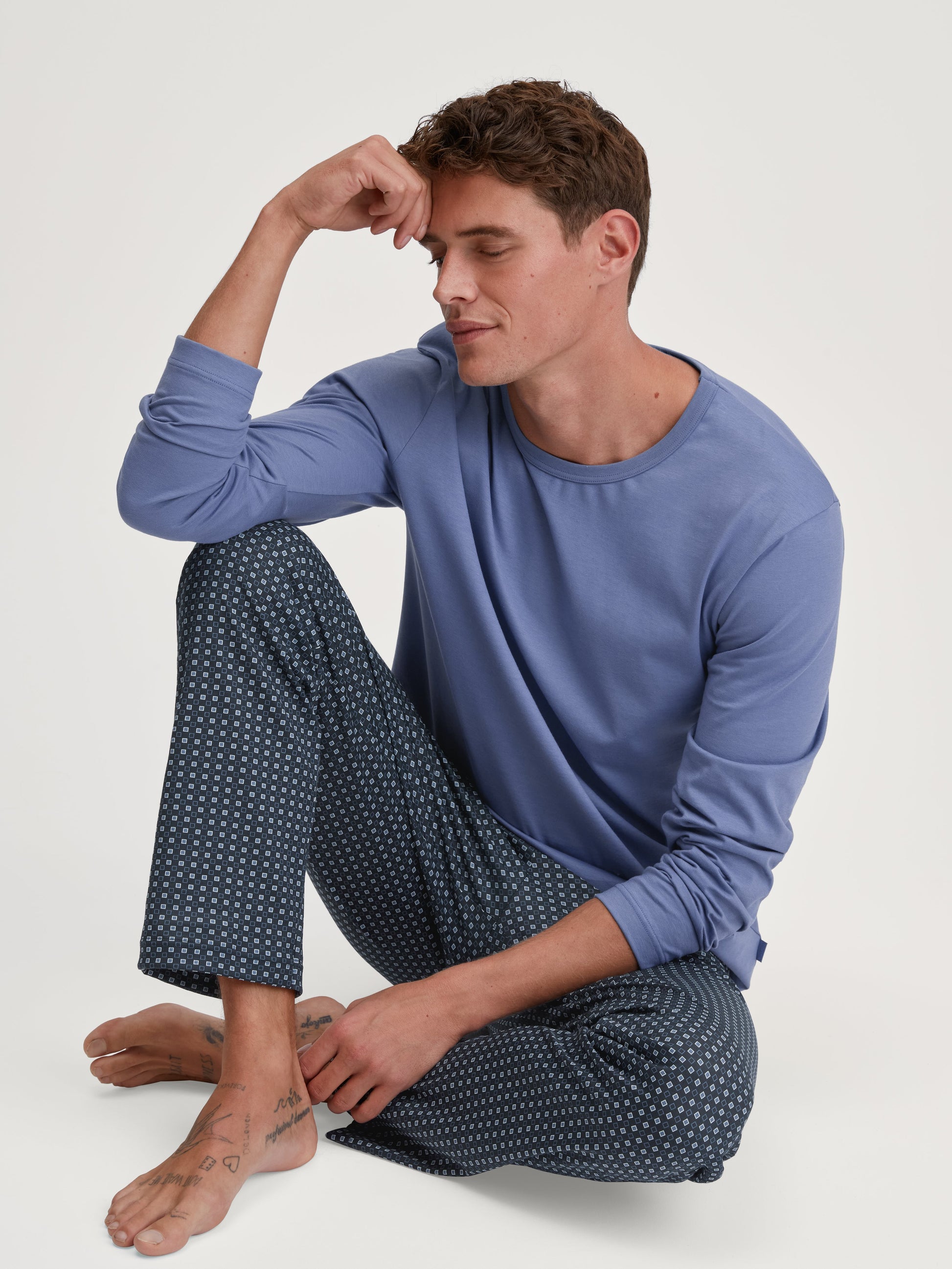 HERREN Shirt langarm (Coastal Fjord)