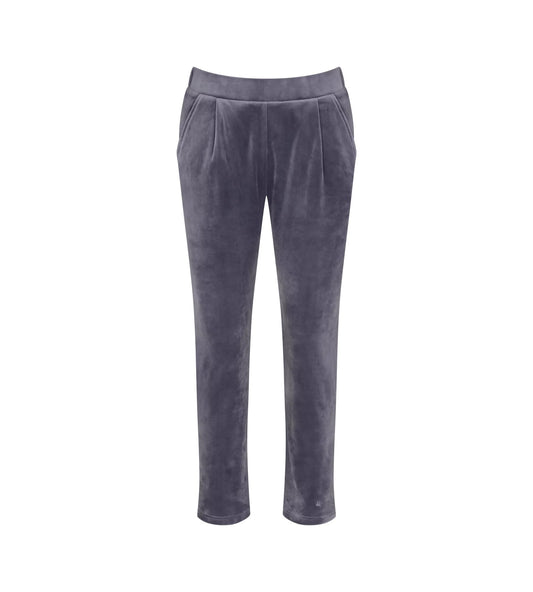 Cozy Comfort Velour Trousers (00ja Slate)
