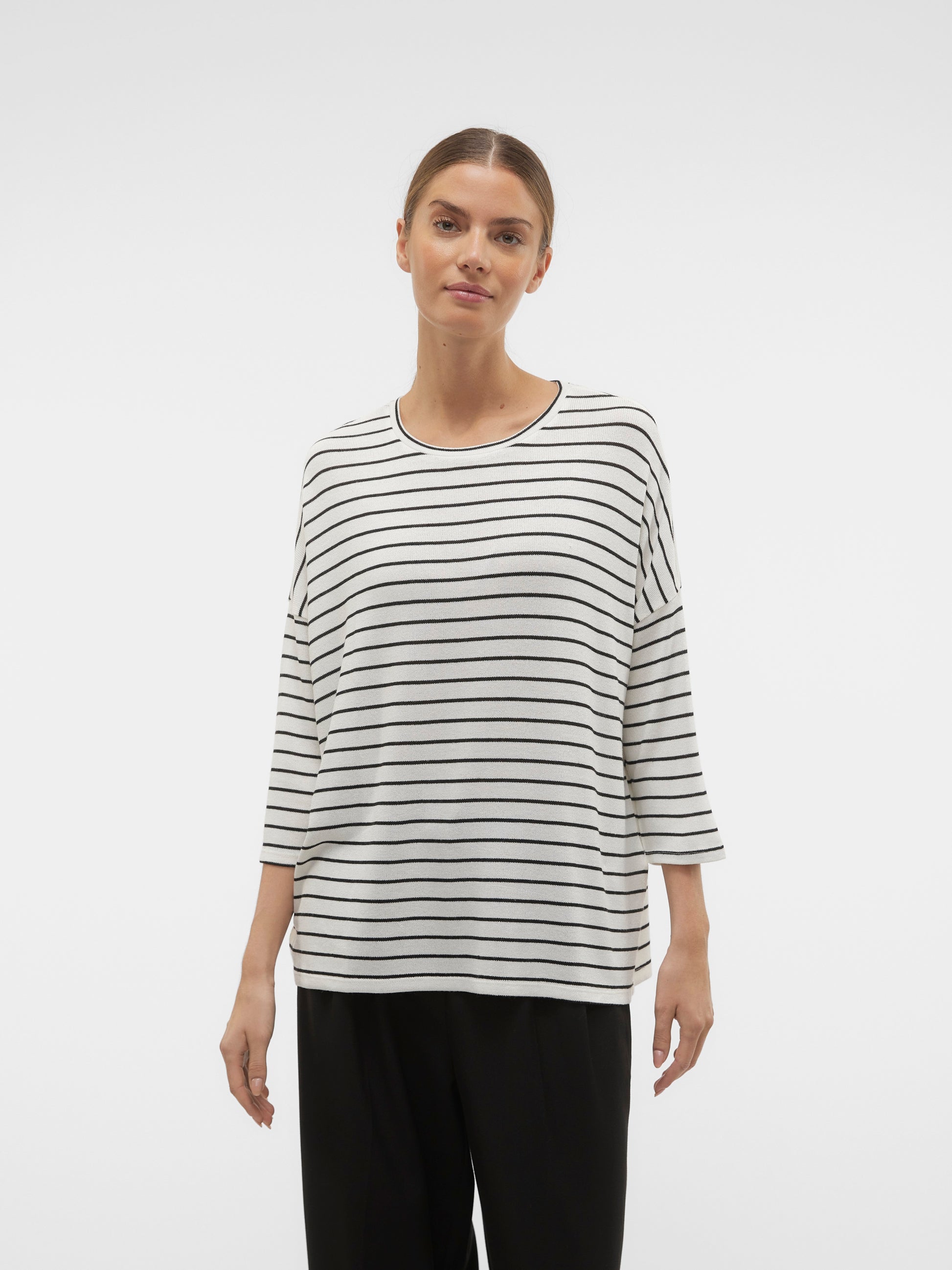 Vmbrianna 3/4 Pullover Boo Rep (Snow White)