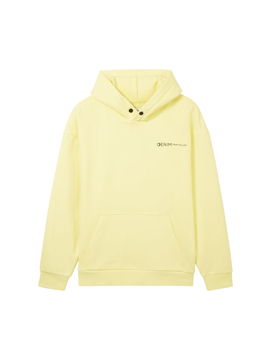 Hoodie mit recyceltem Polyester (Canary Light)