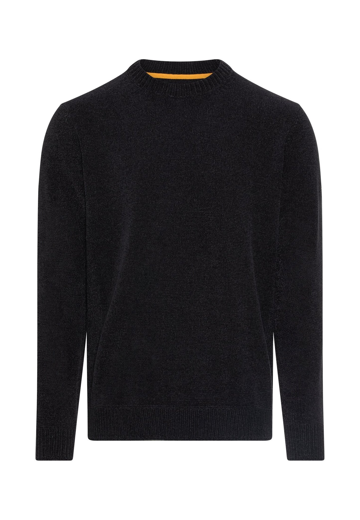 Pullover mit seitlichem Strick-Einsatz (Dark Navy)