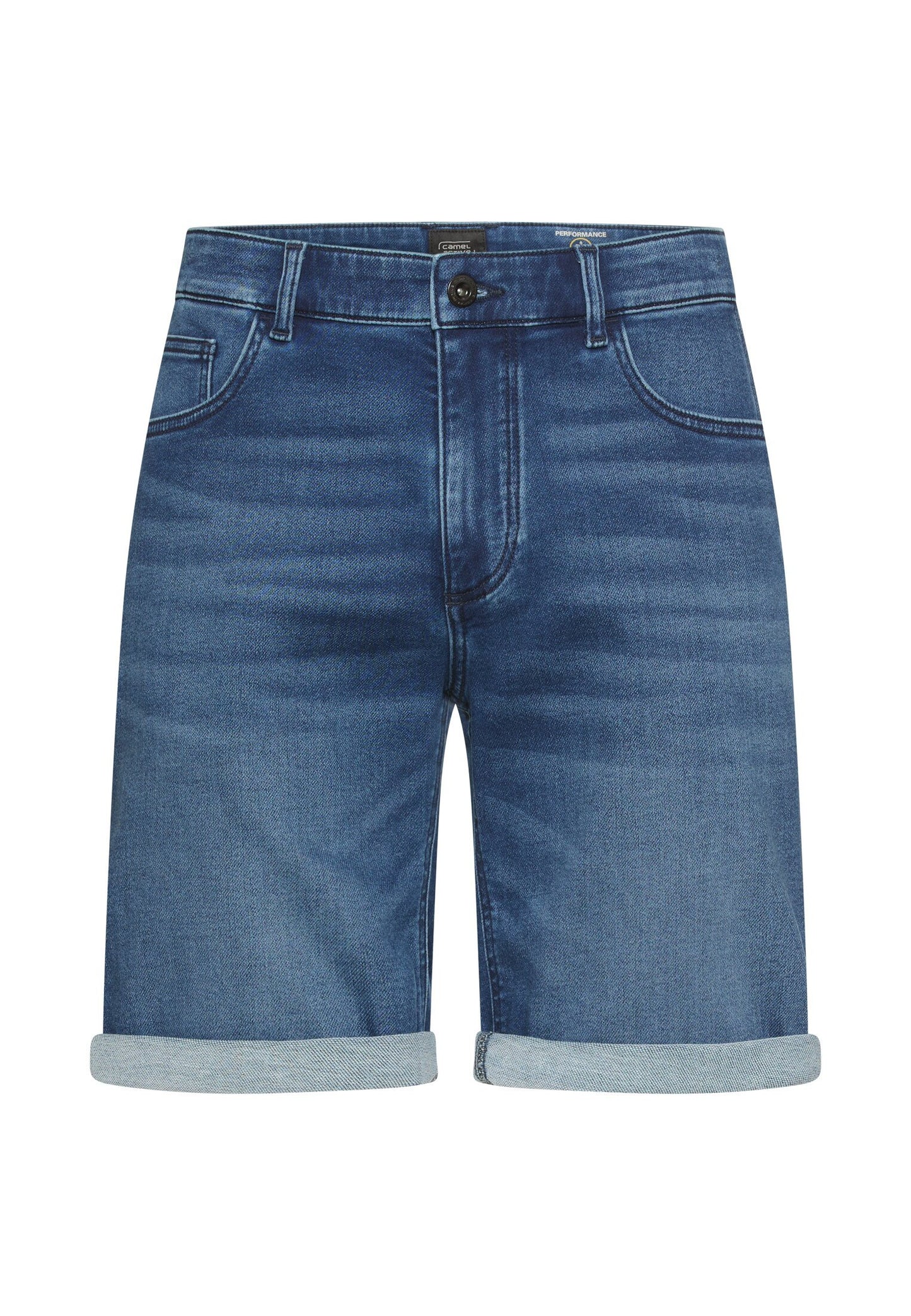 fleXXXactive® Jeans Shorts aus Baumwollmix (Indigo)