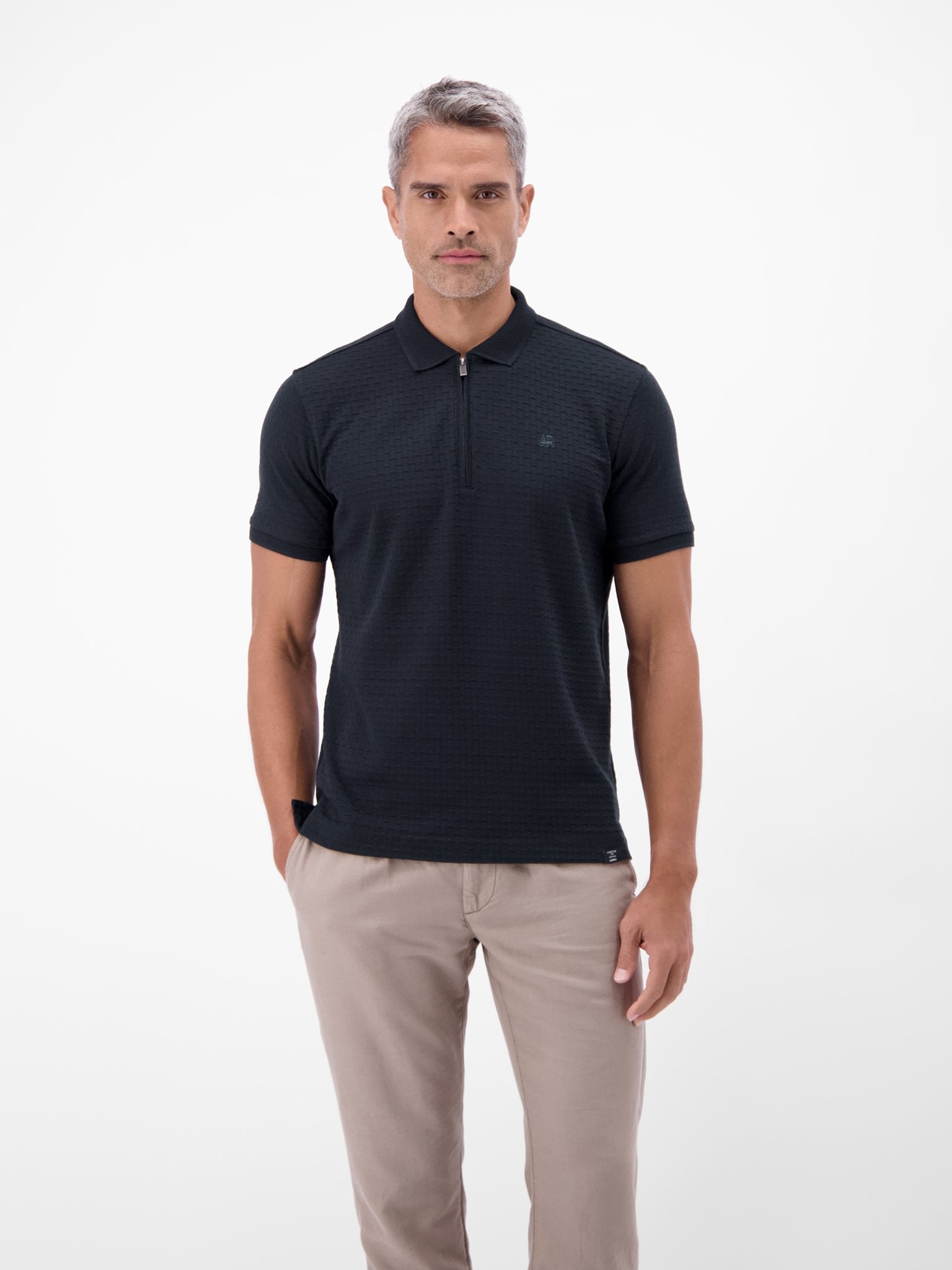 Polo-zipper (Classic Navy)