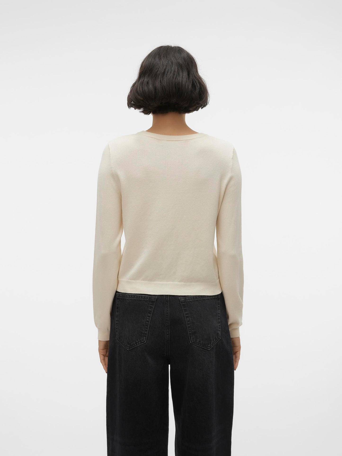 Vmglory Ls O-neck Short Cardigan Ga (Birch)