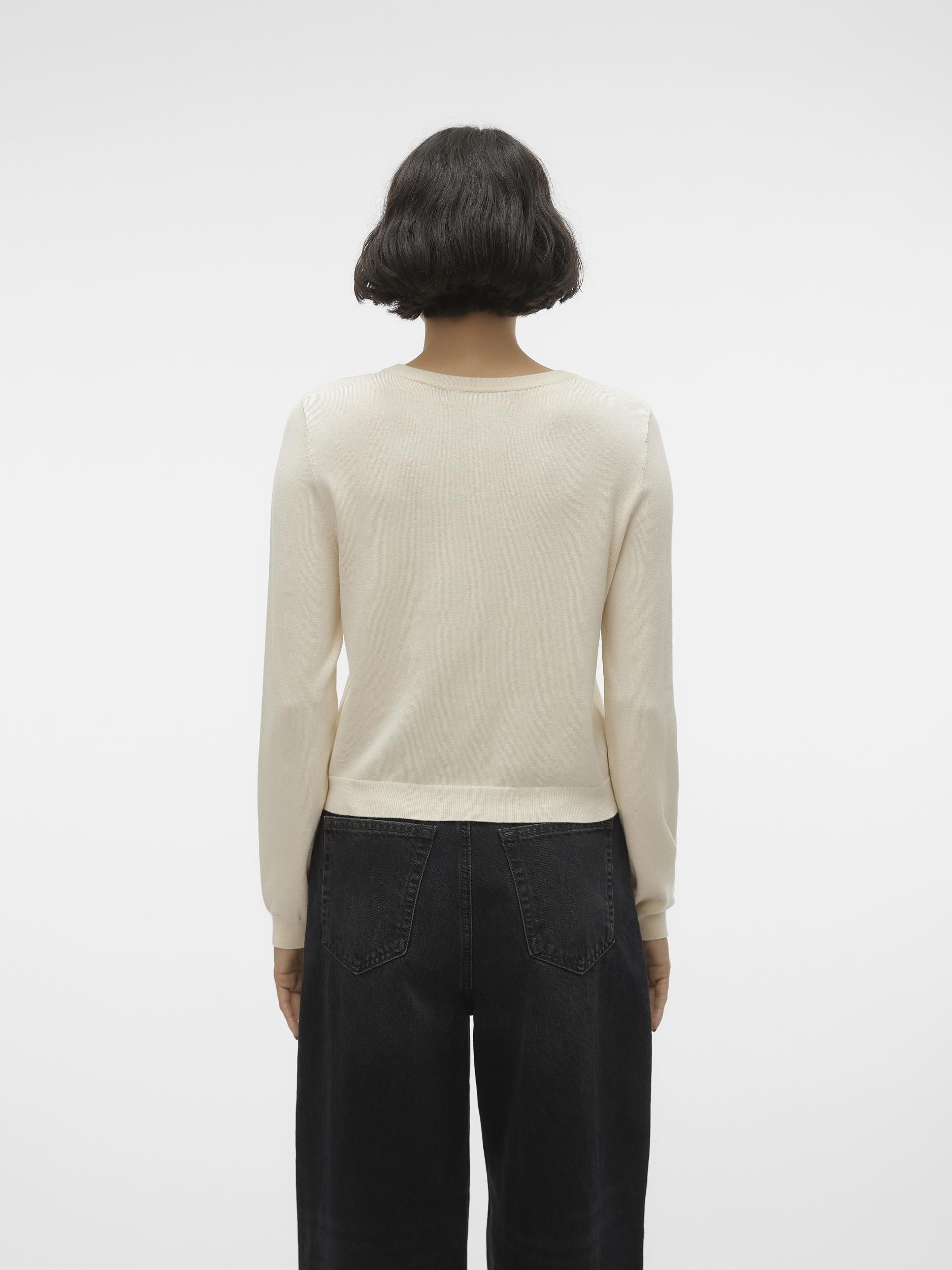 Vmglory Ls O-neck Short Cardigan Ga (Birch)