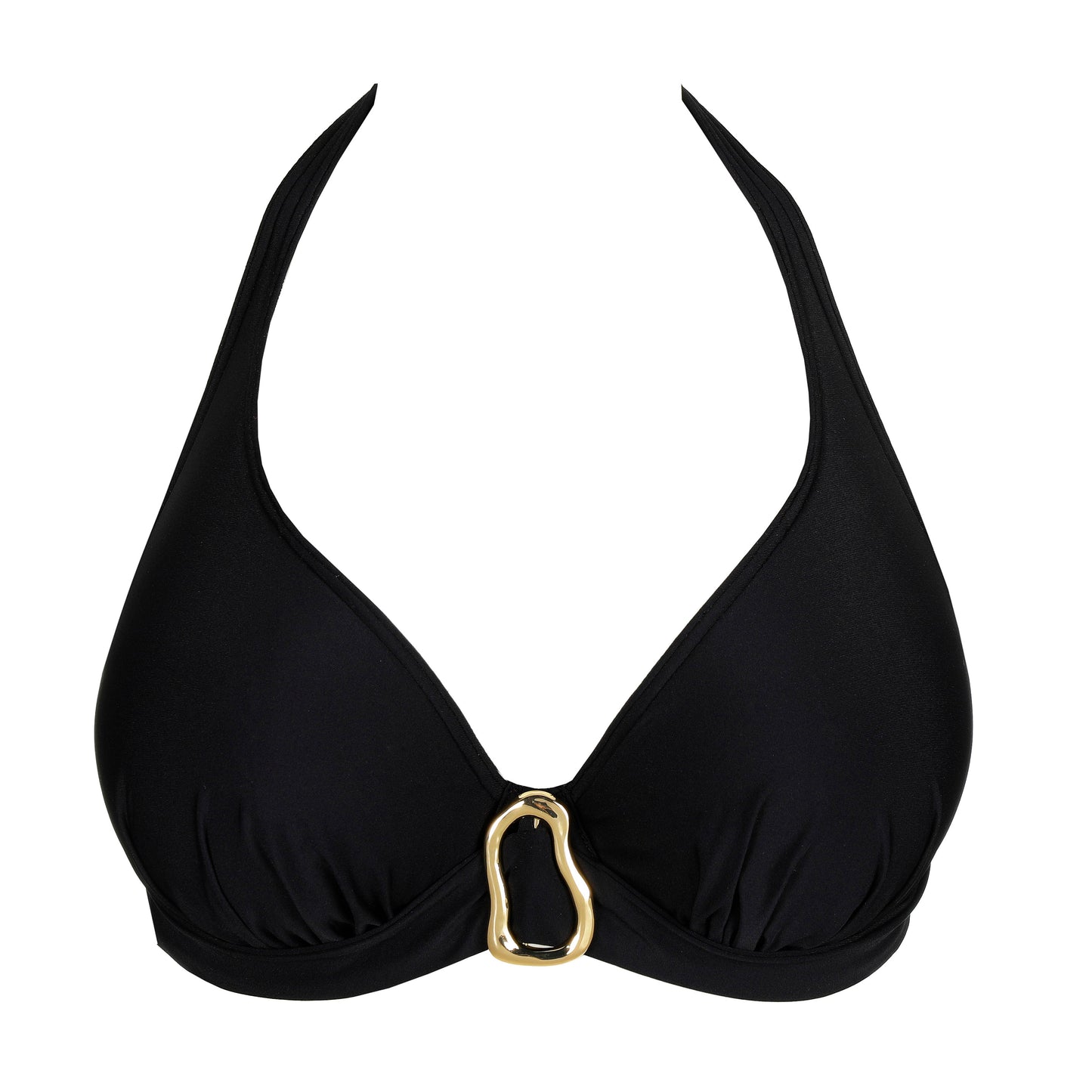 UVITA schwarz Unterlegtes Bikini-Top tief. (Zwa)