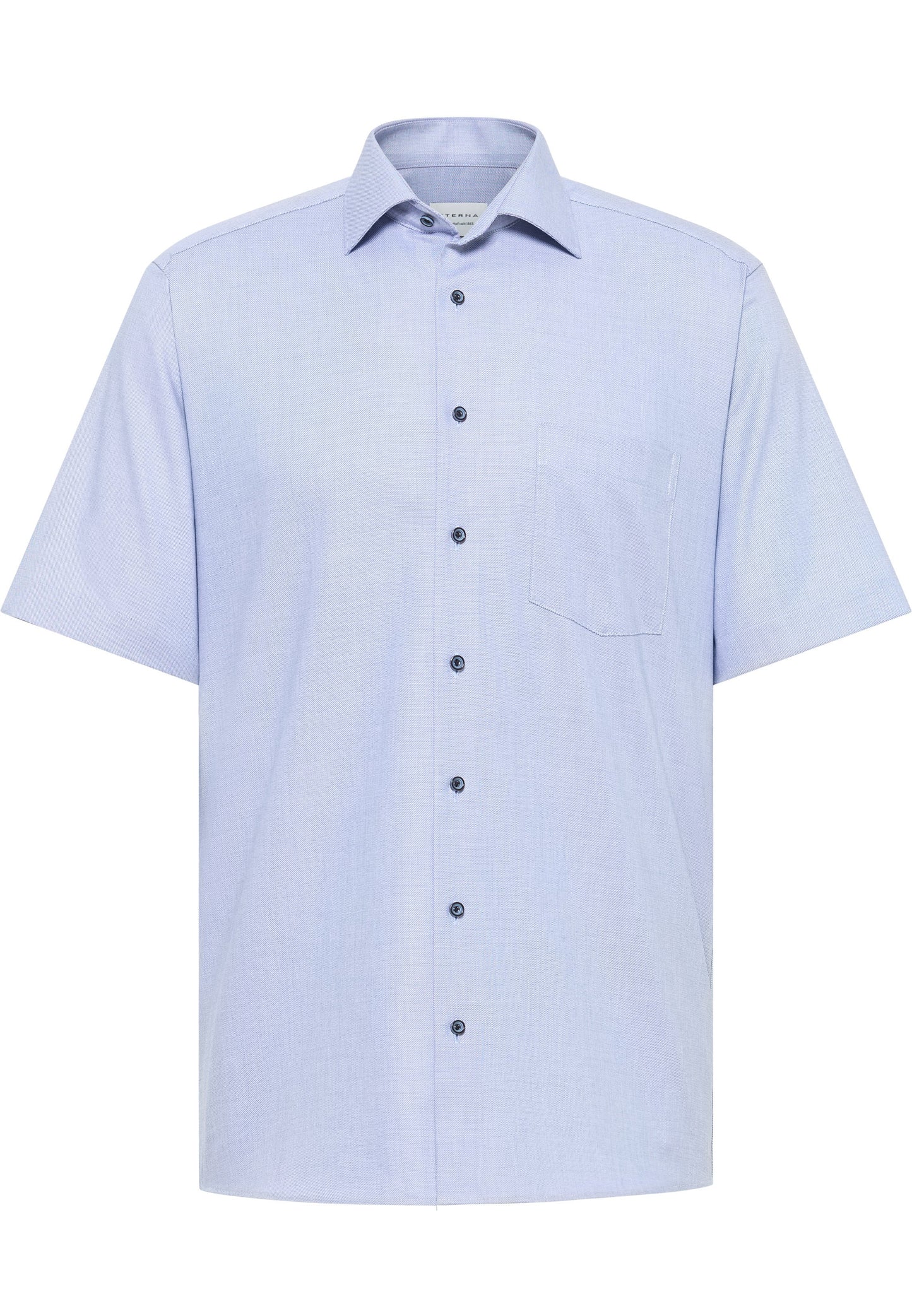Hemd Twill Kurzarm (Dunkelblau)