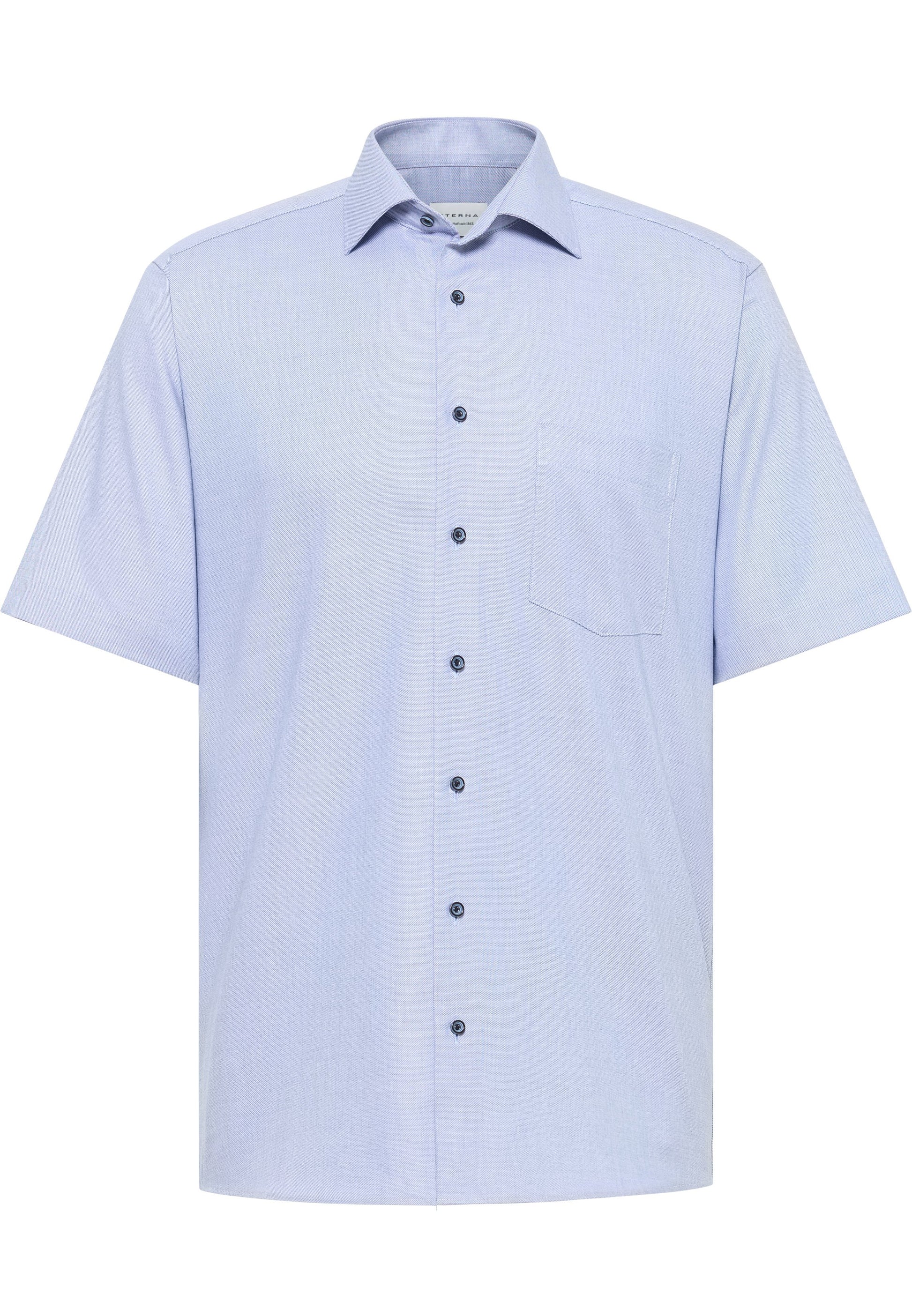 Hemd Twill Kurzarm (Dunkelblau)