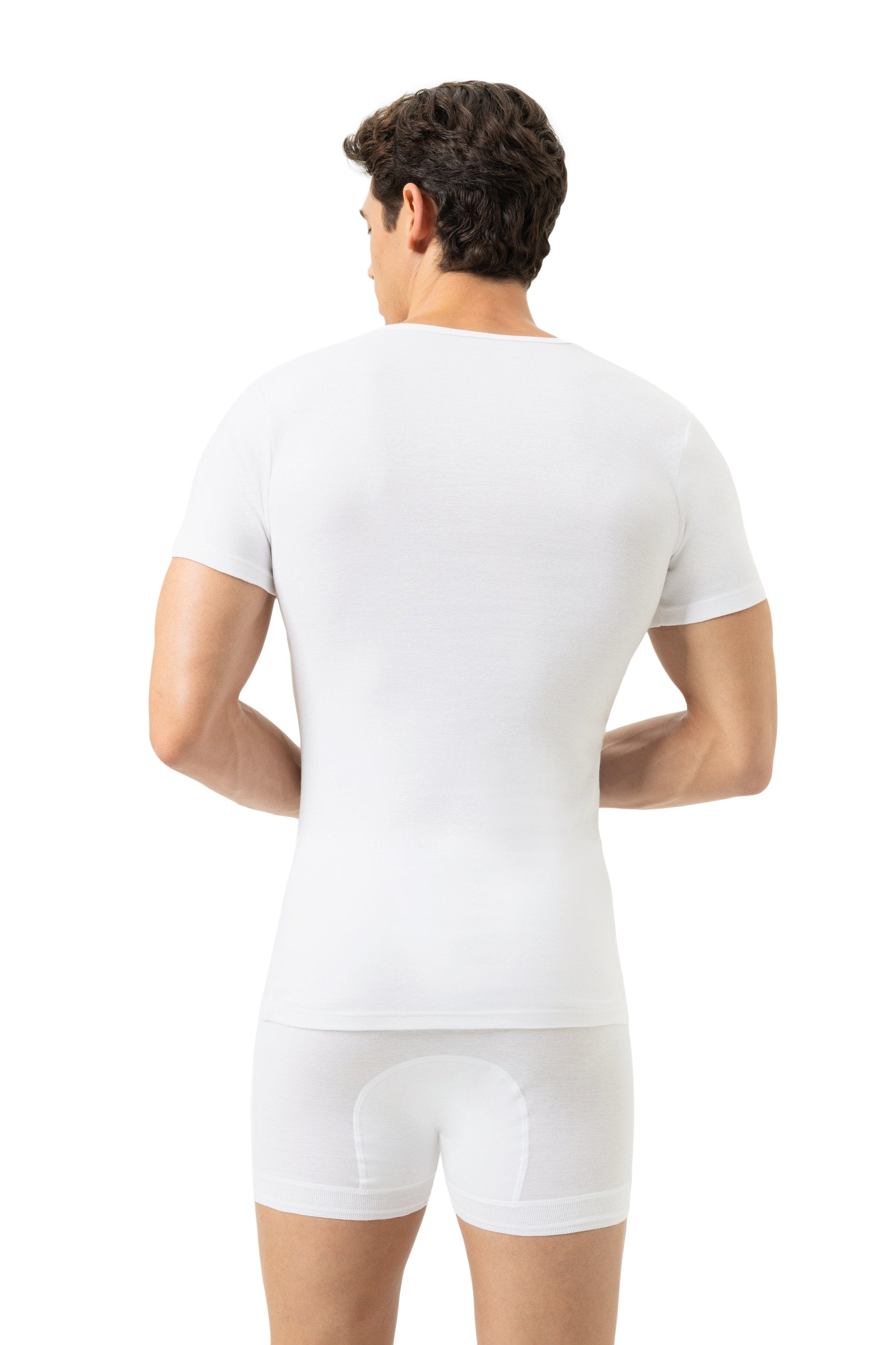 V-Neck Shirt (Weiss)