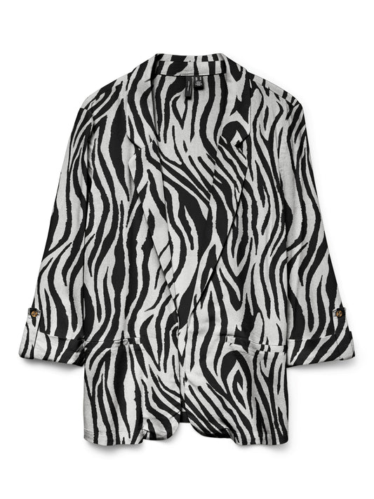 Vmjesmilo 3/4 Loose Blazer Wvn Noos (Silver Lin)