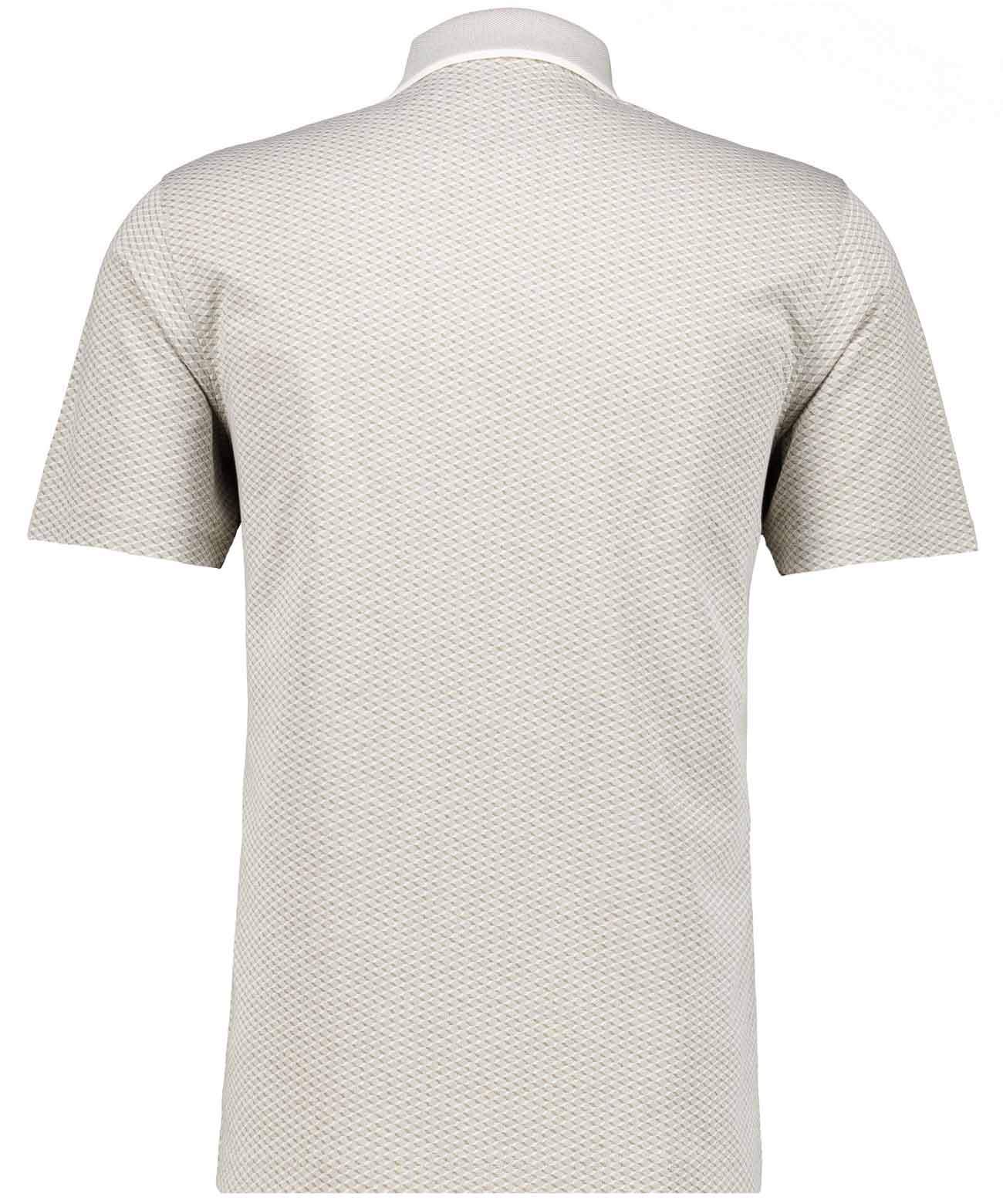 Softknit-Polo Jacquard (Walnuss)