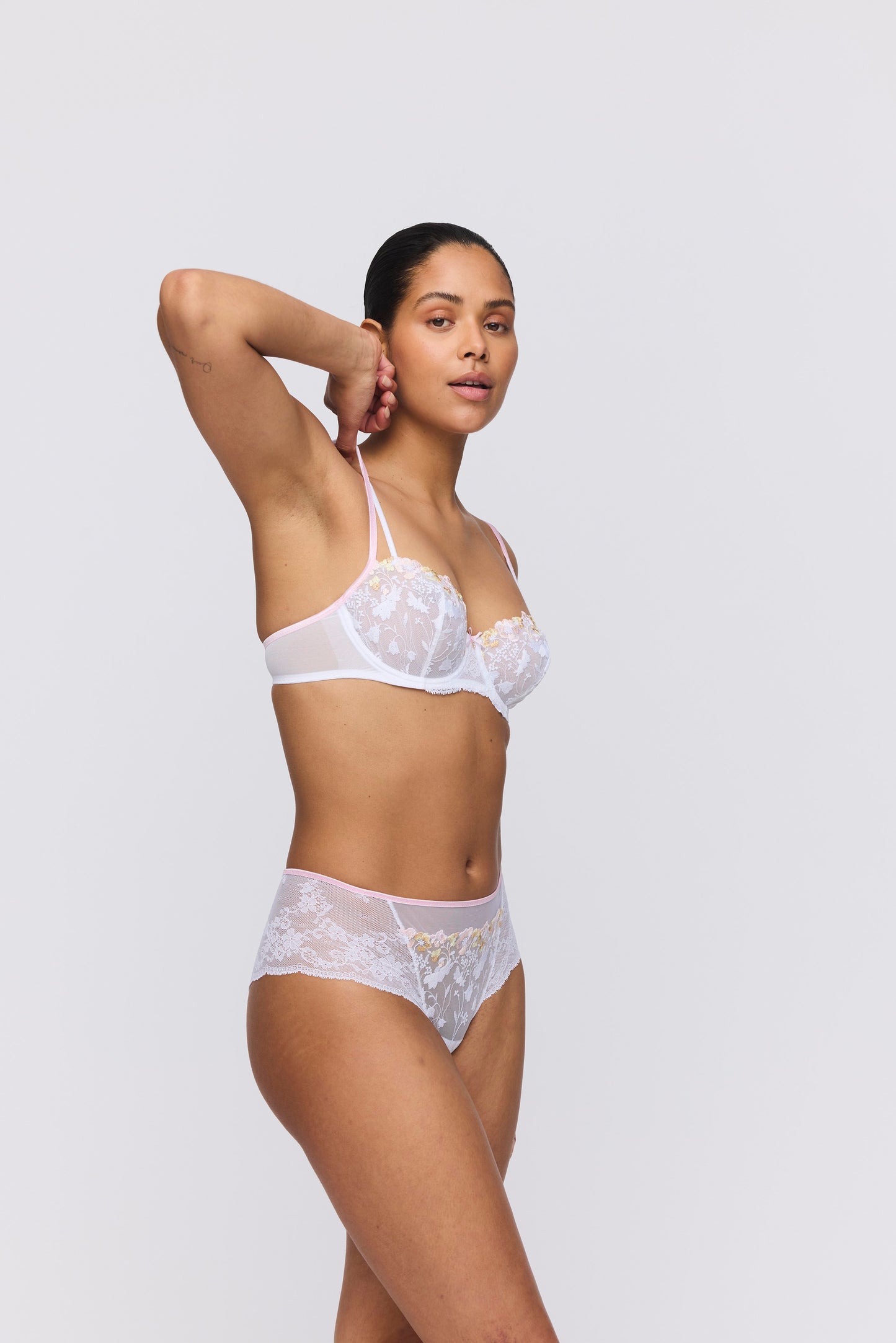 LIZELOT weiss Hotpants (Wit)