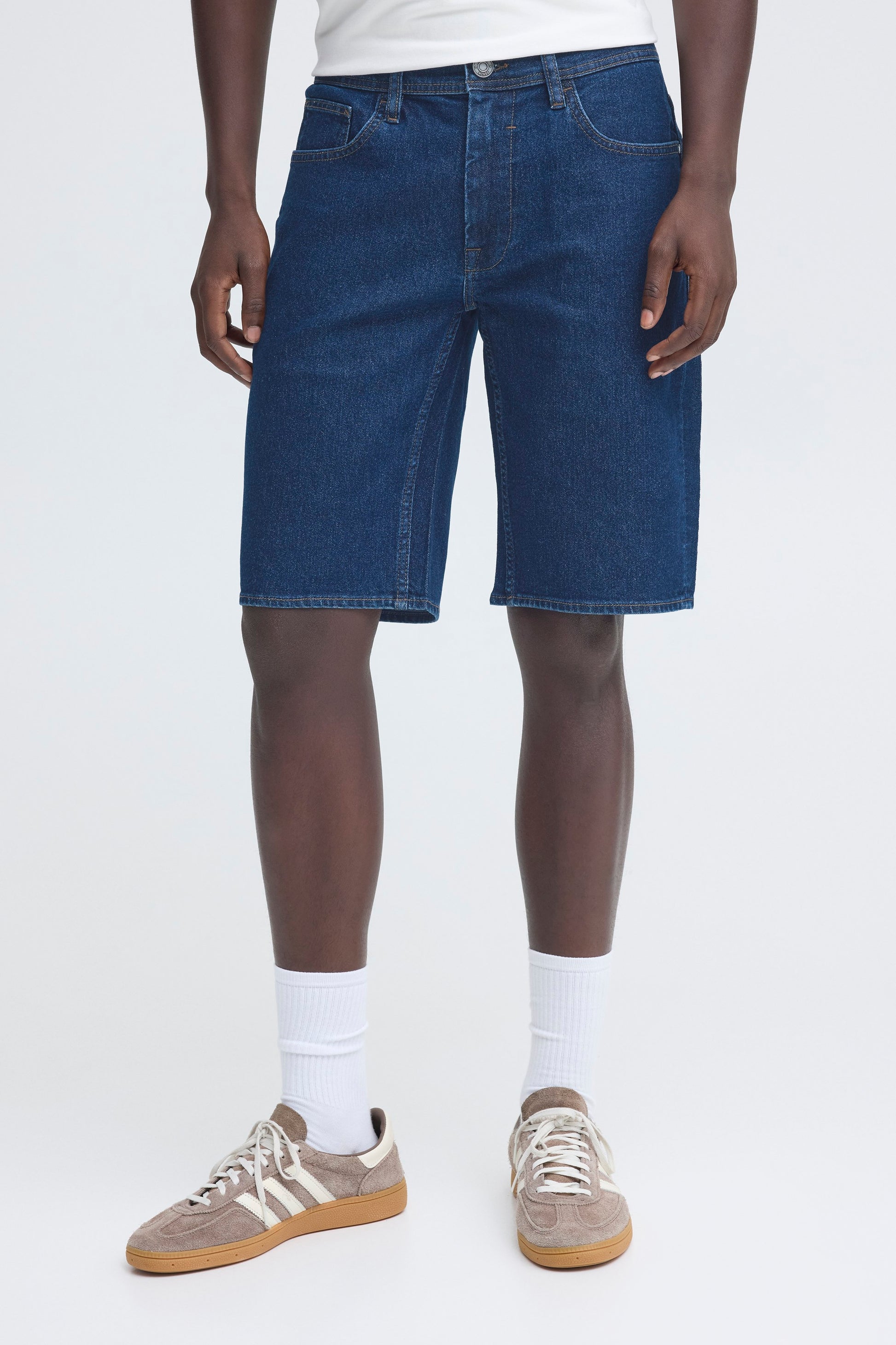 Bh_twister Slm/reg Denimshorts (Denim Dark Bl)