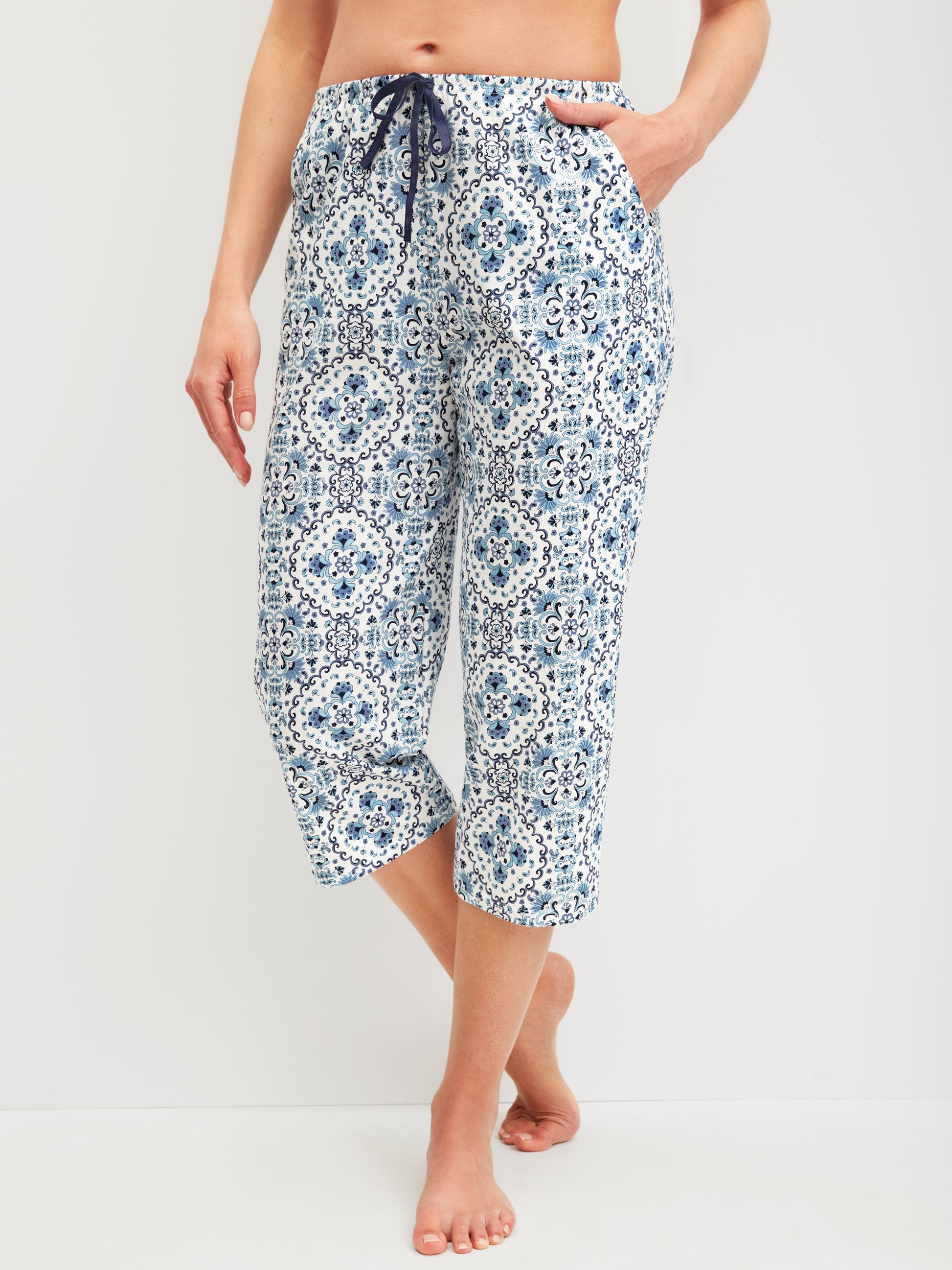 WOMEN 3/4 Pants (Star White)