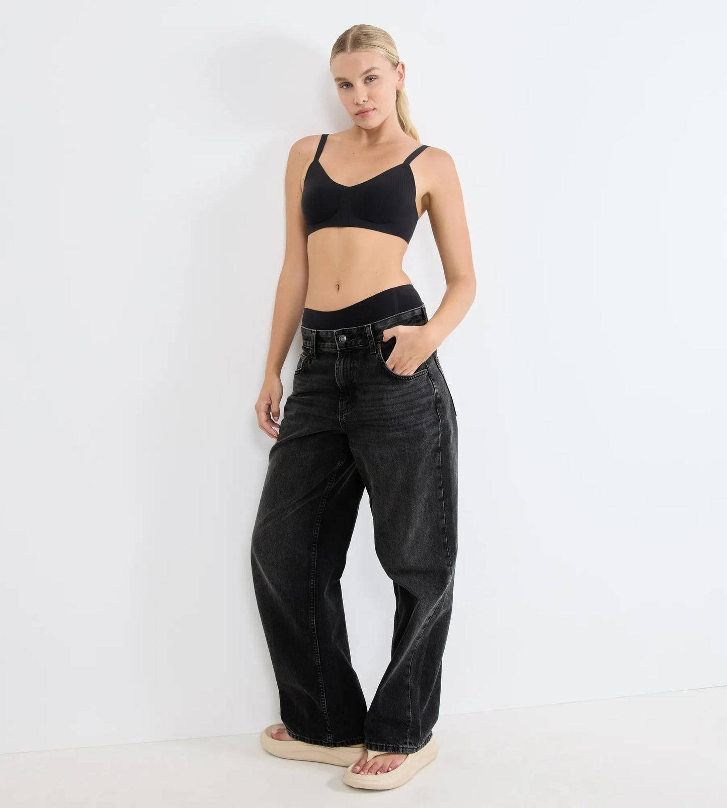 sloggi ZERO Feel Pure Soft bra (Black)